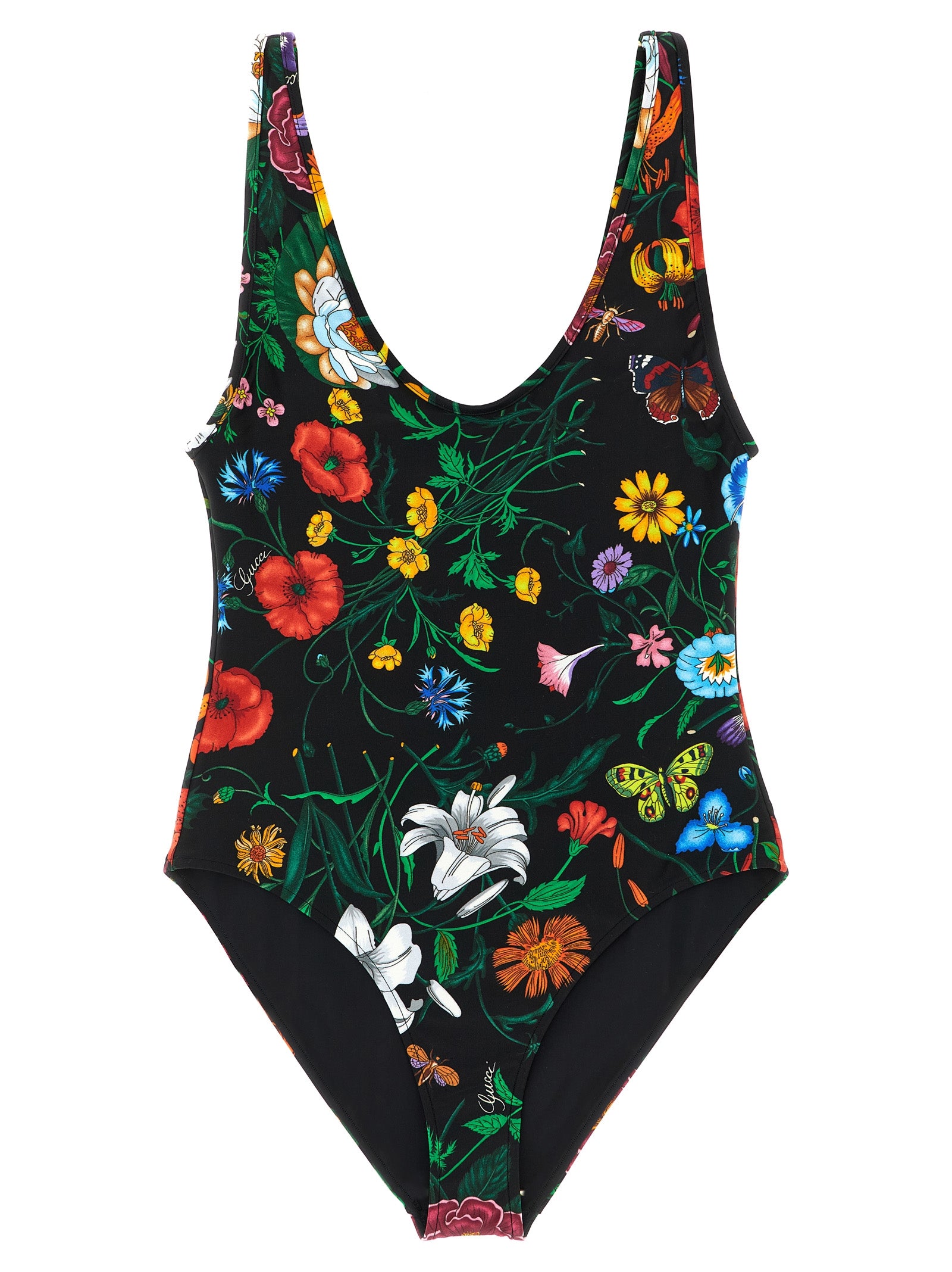 Gucci 'Gucci Flora' One-Piece Swimsuit