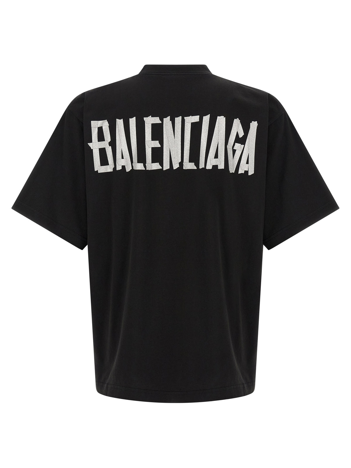 Balenciaga 'Glitter Tape Type' T-Shirt