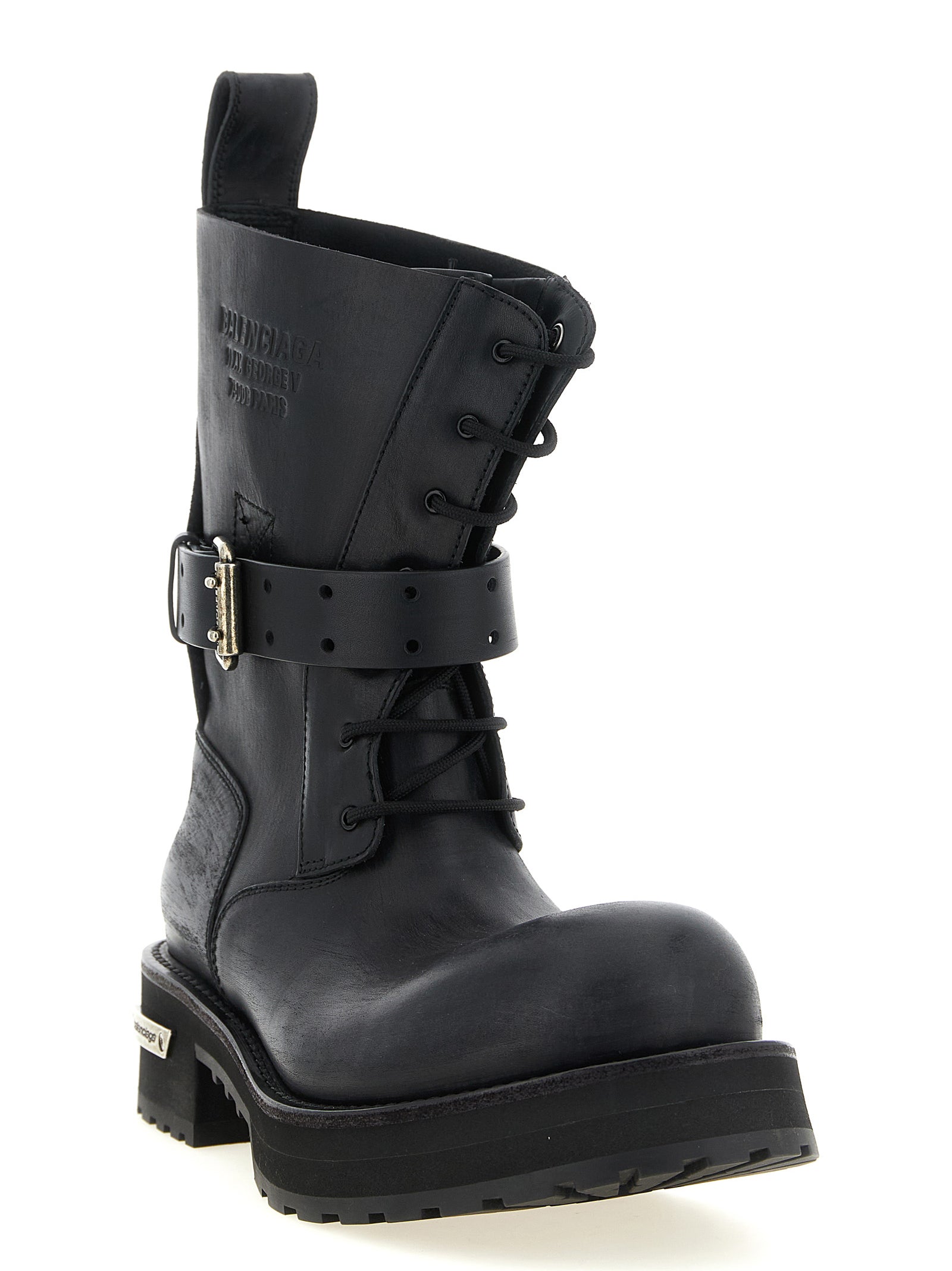 Balenciaga Venom Lace-Up Boots