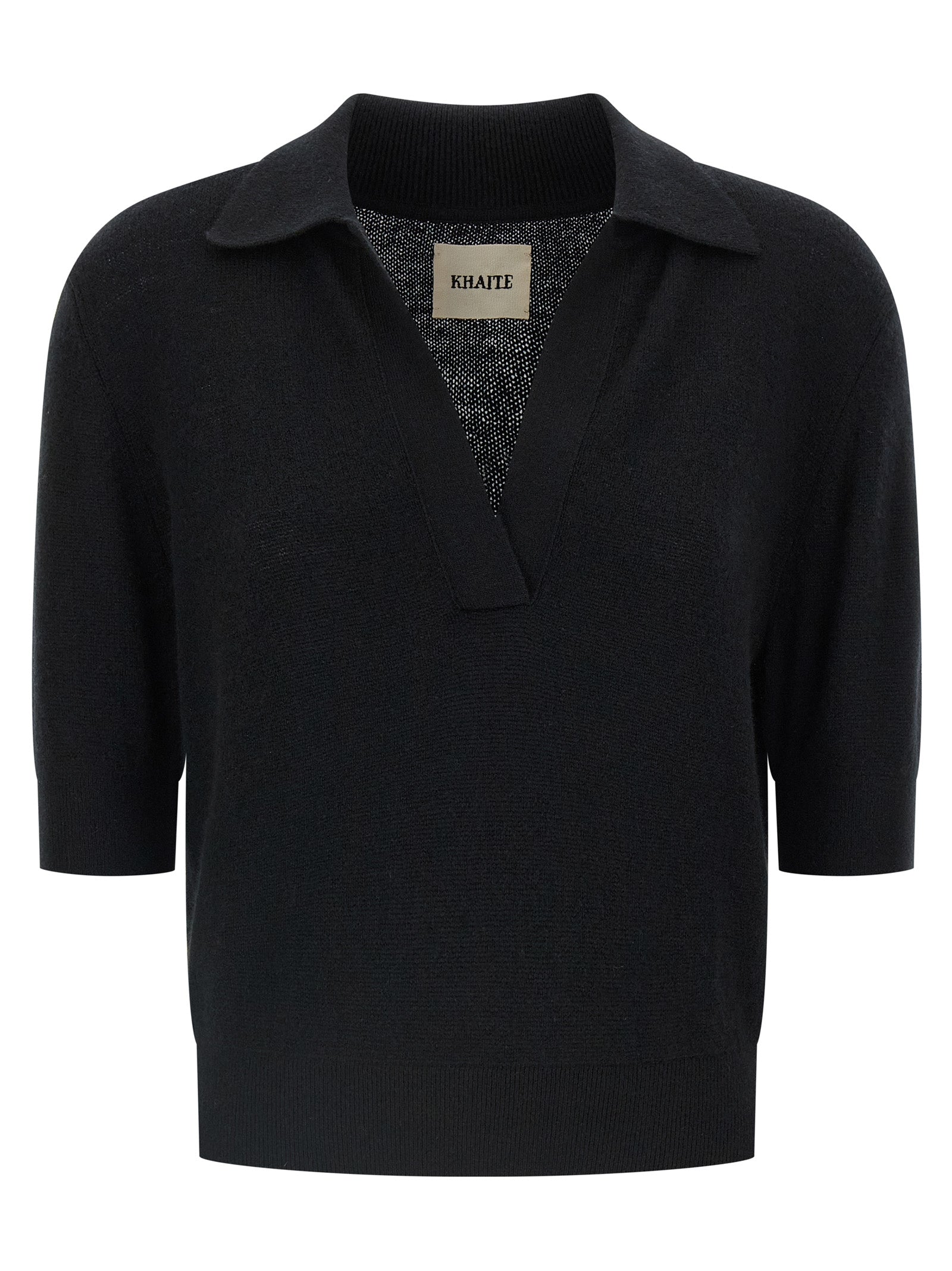 Khaite 'Shrunken Jo' Polo Shirt