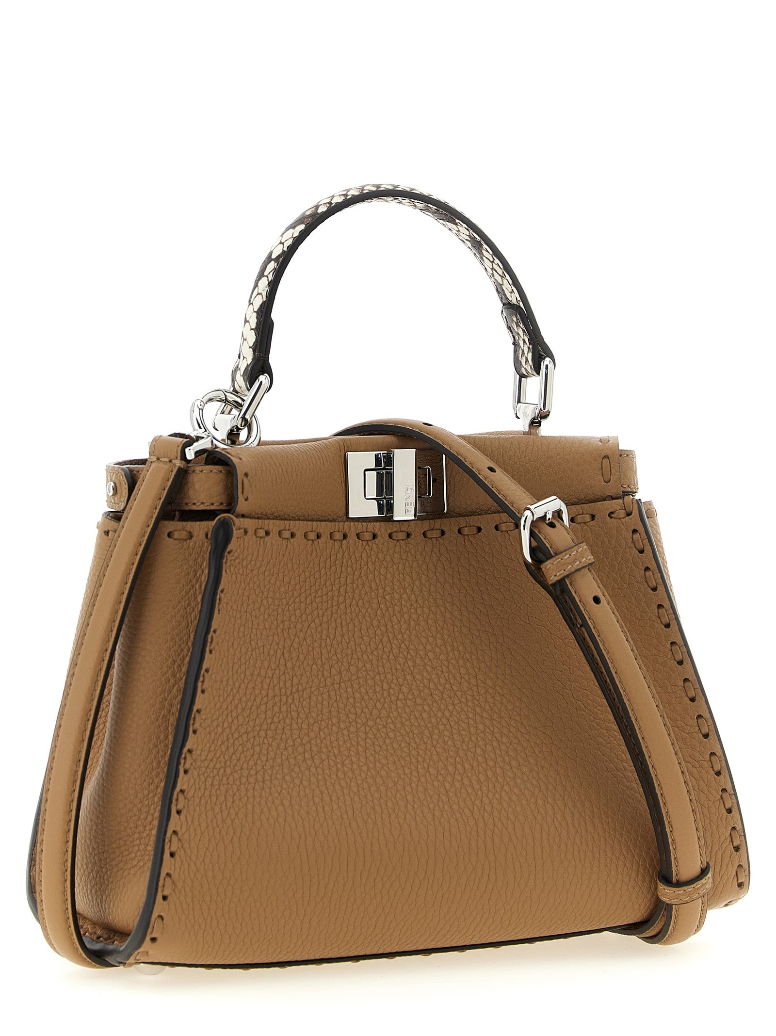 Fendi 'Peekaboo' Mini Handbag