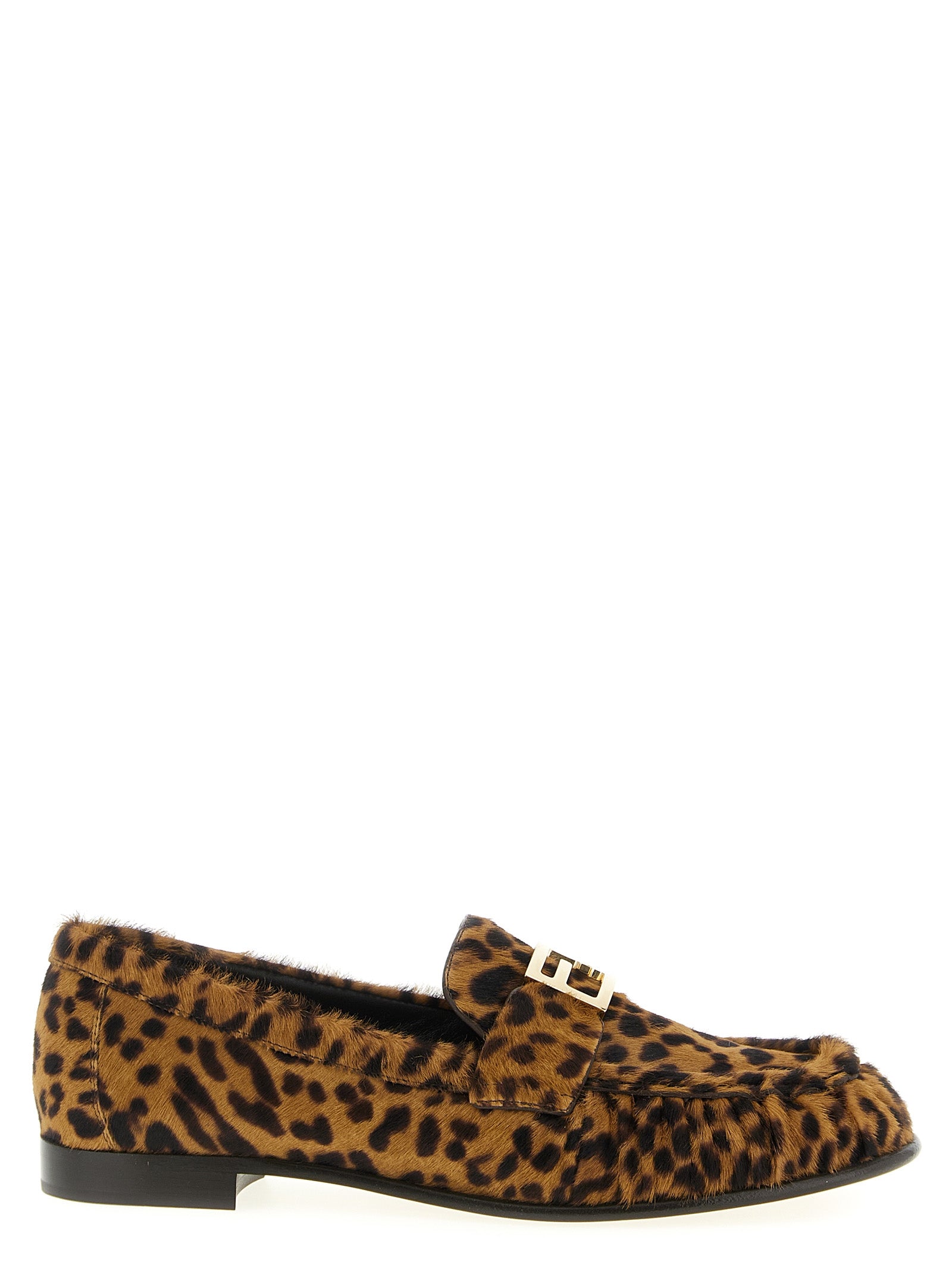 Fendi 'Baguette' Pony Hair Loafers