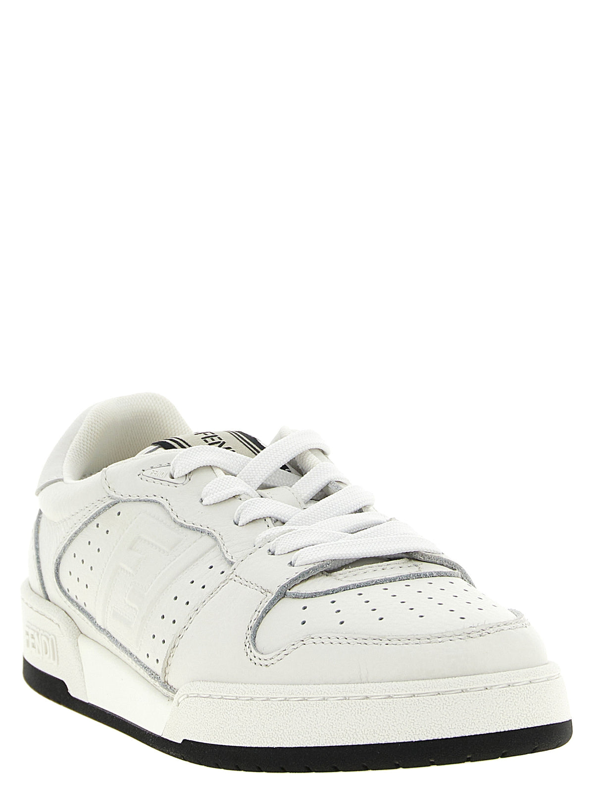 Fendi White 'Fendi Match' Sneakers