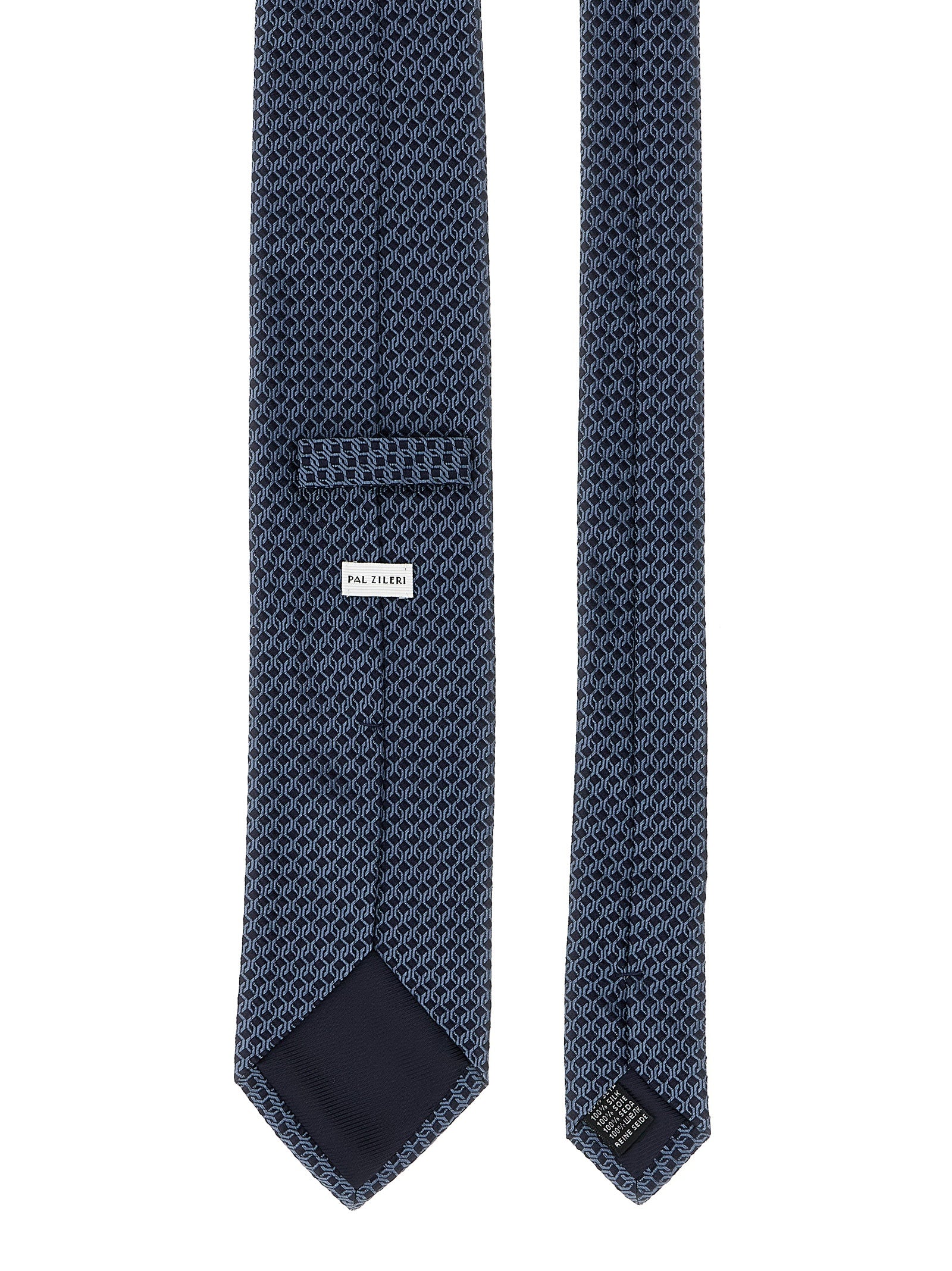 Pal Zileri Patterned Silk Tie