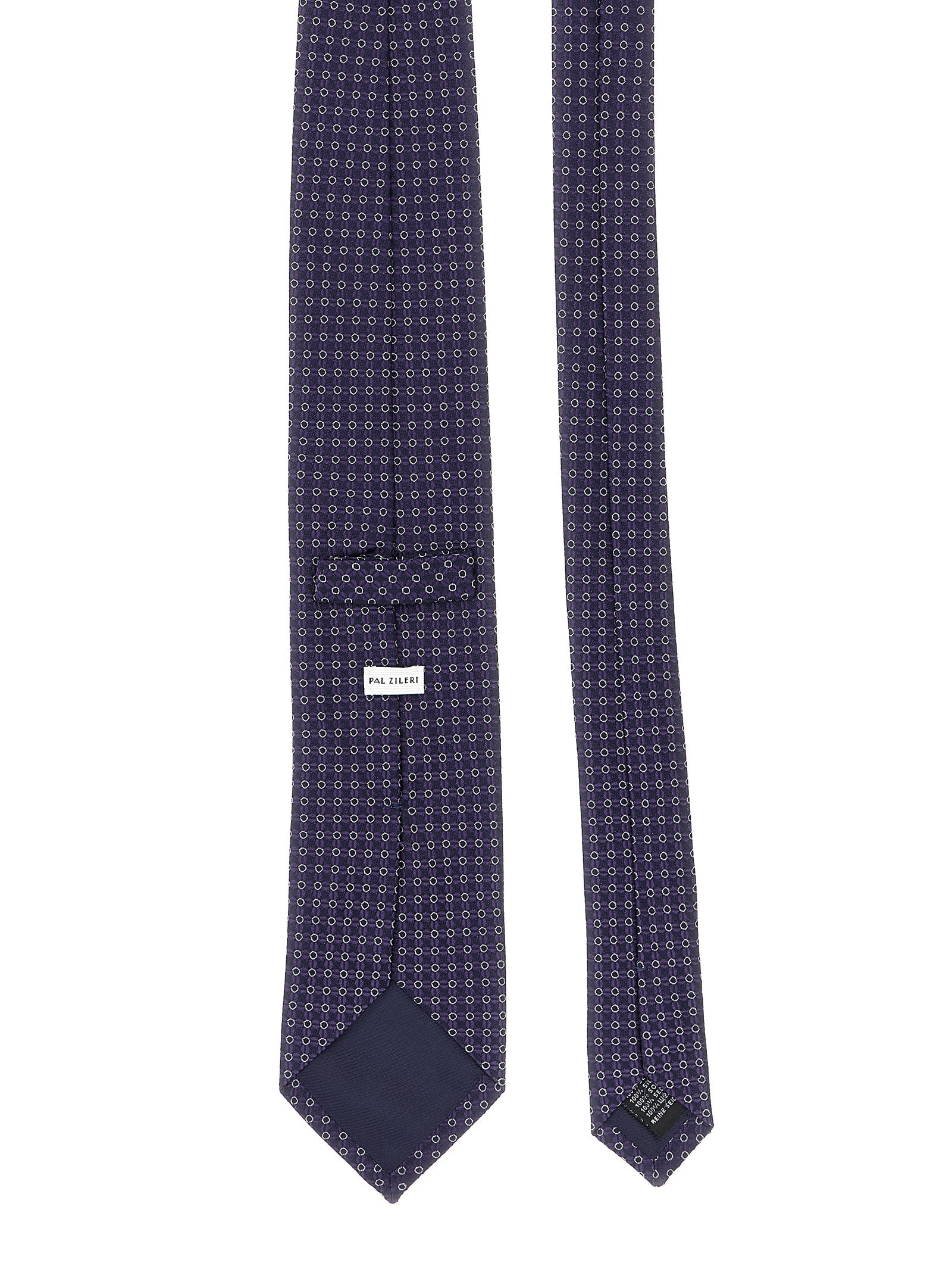 Pal Zileri Patterned Silk Tie