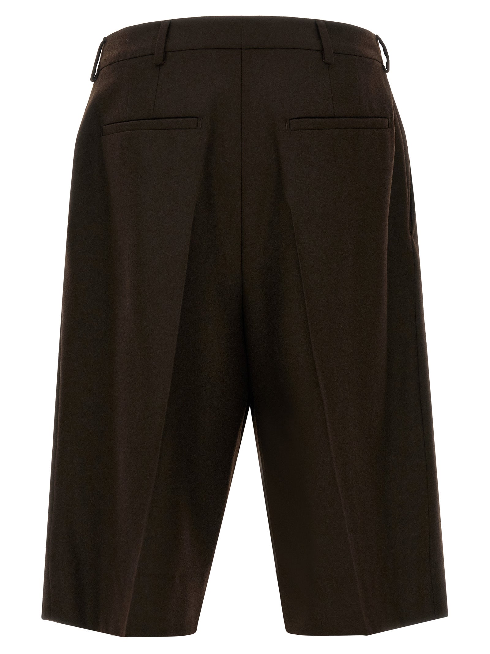 Saint Laurent Flannel Bermuda Shorts