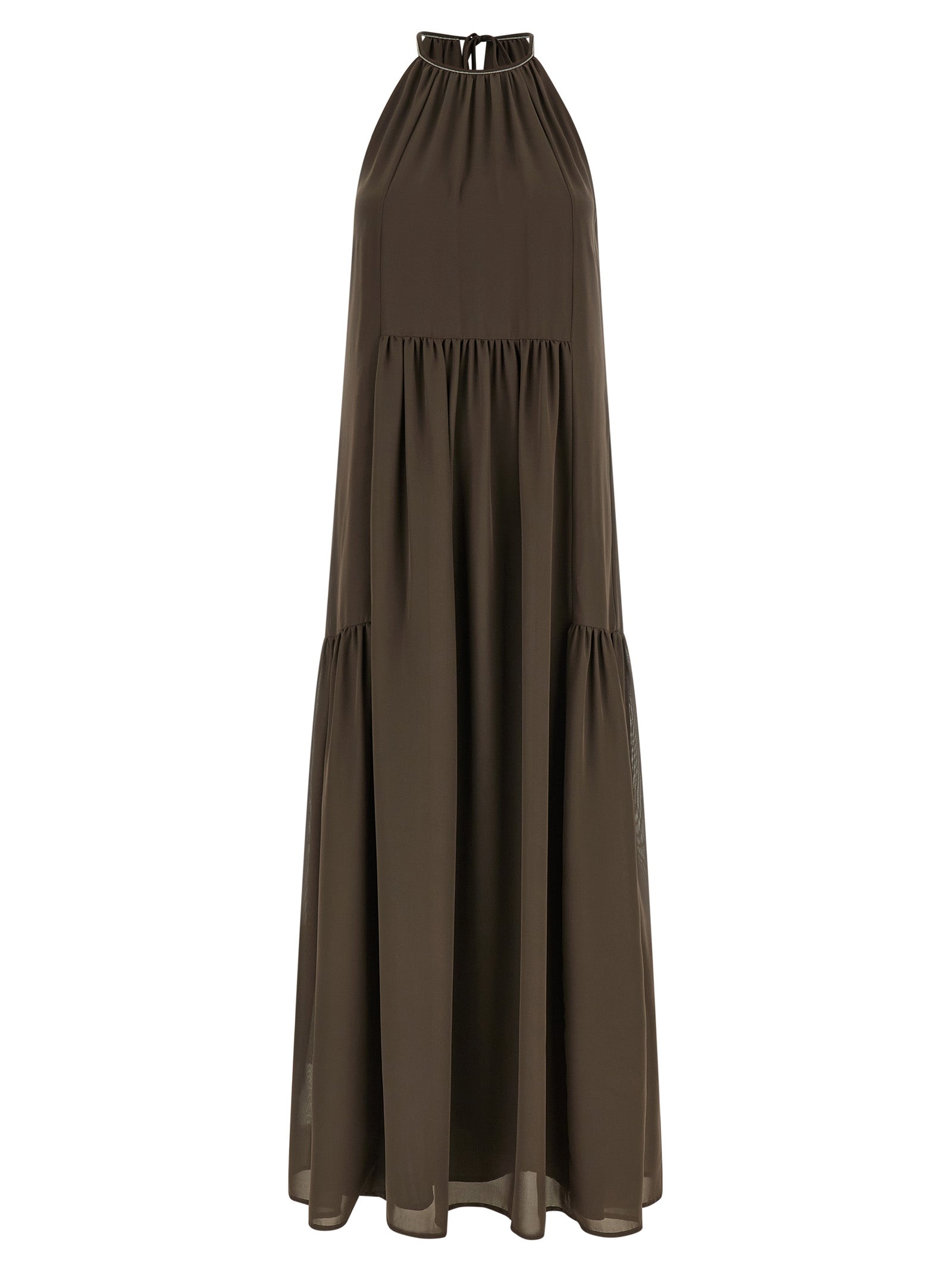 Peserico 'Punto Luce' Georgette Dress