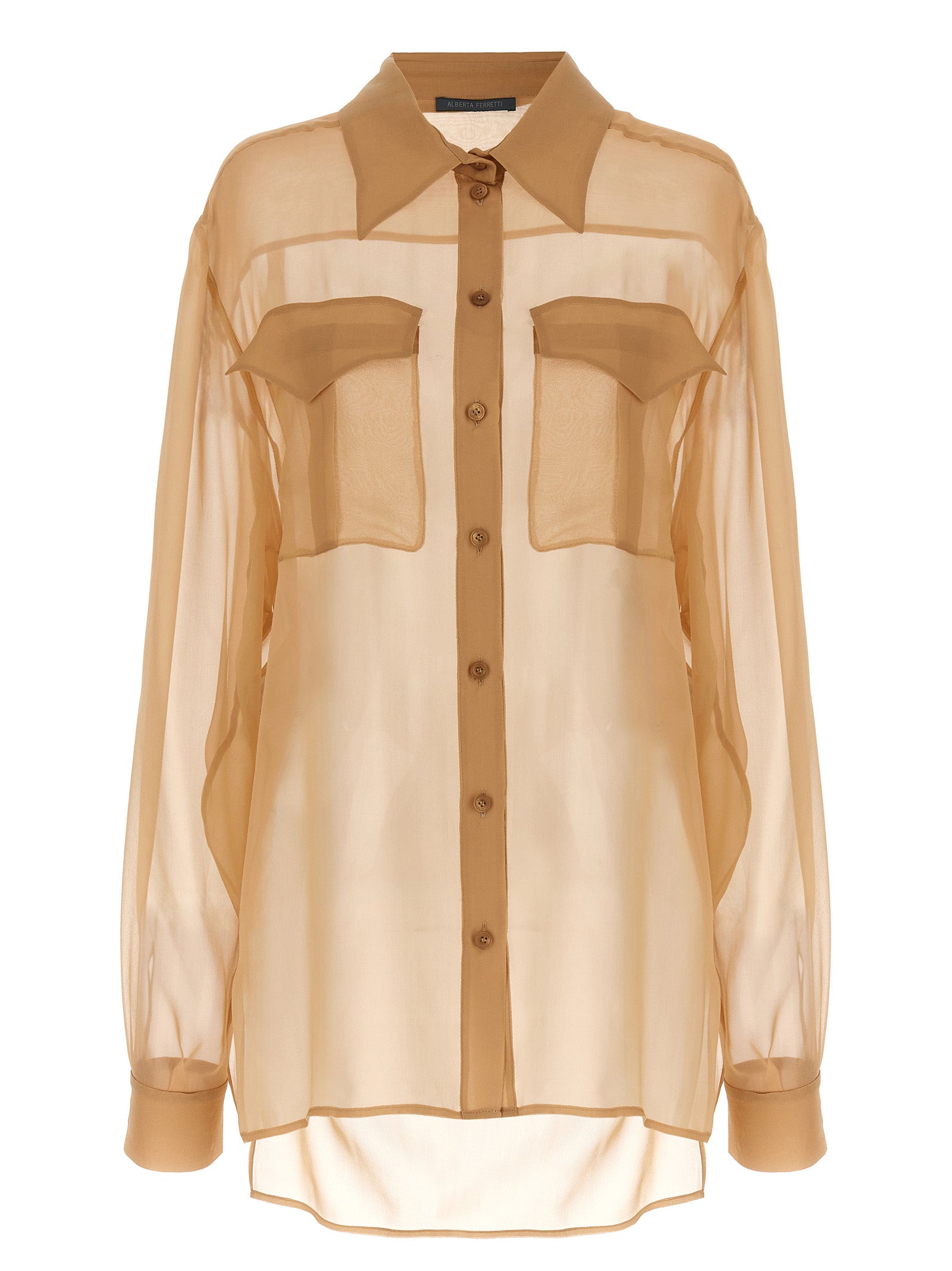 Alberta Ferretti Chiffon Shirt