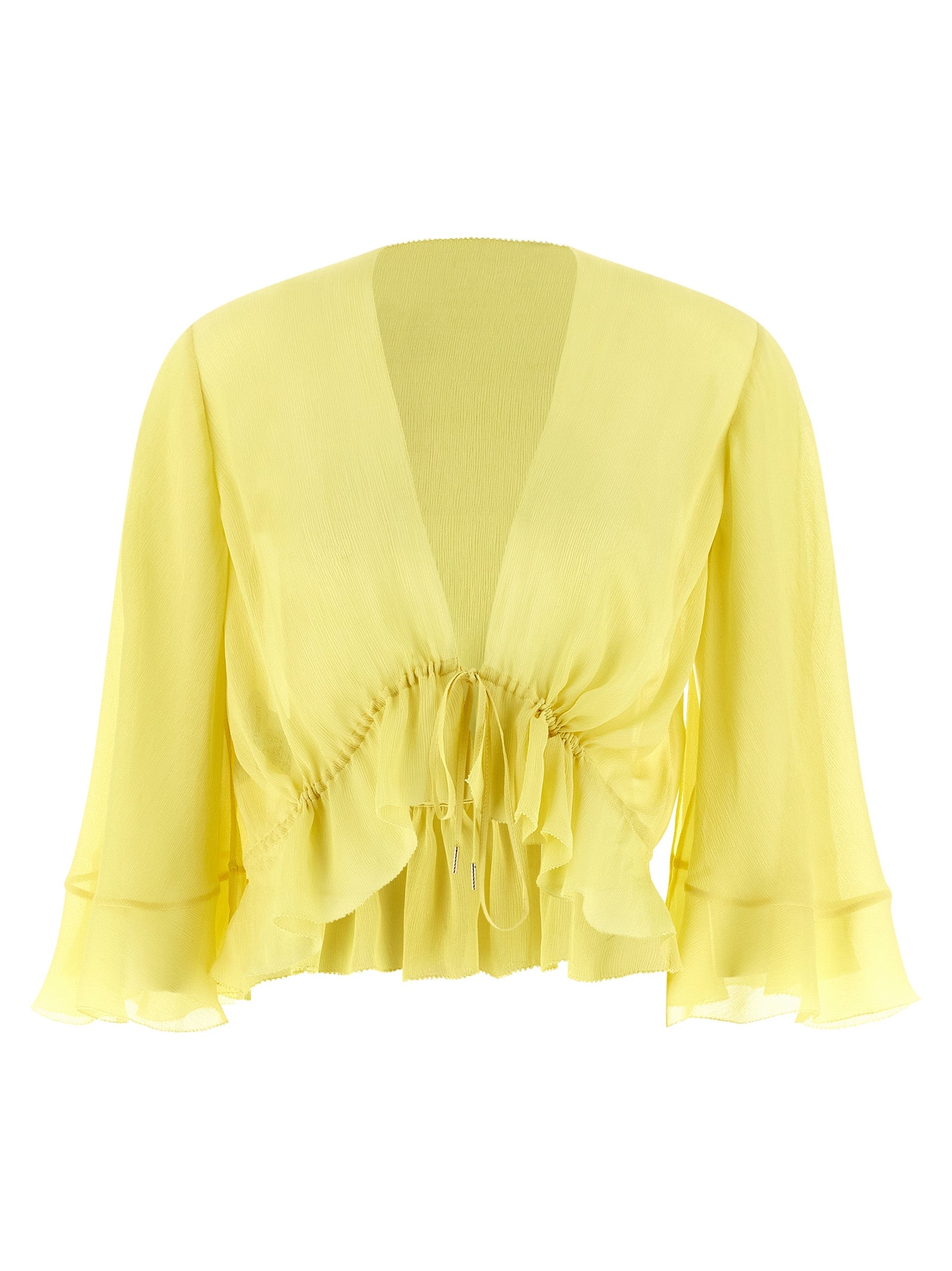 Alberta Ferretti Drawstring Shirt