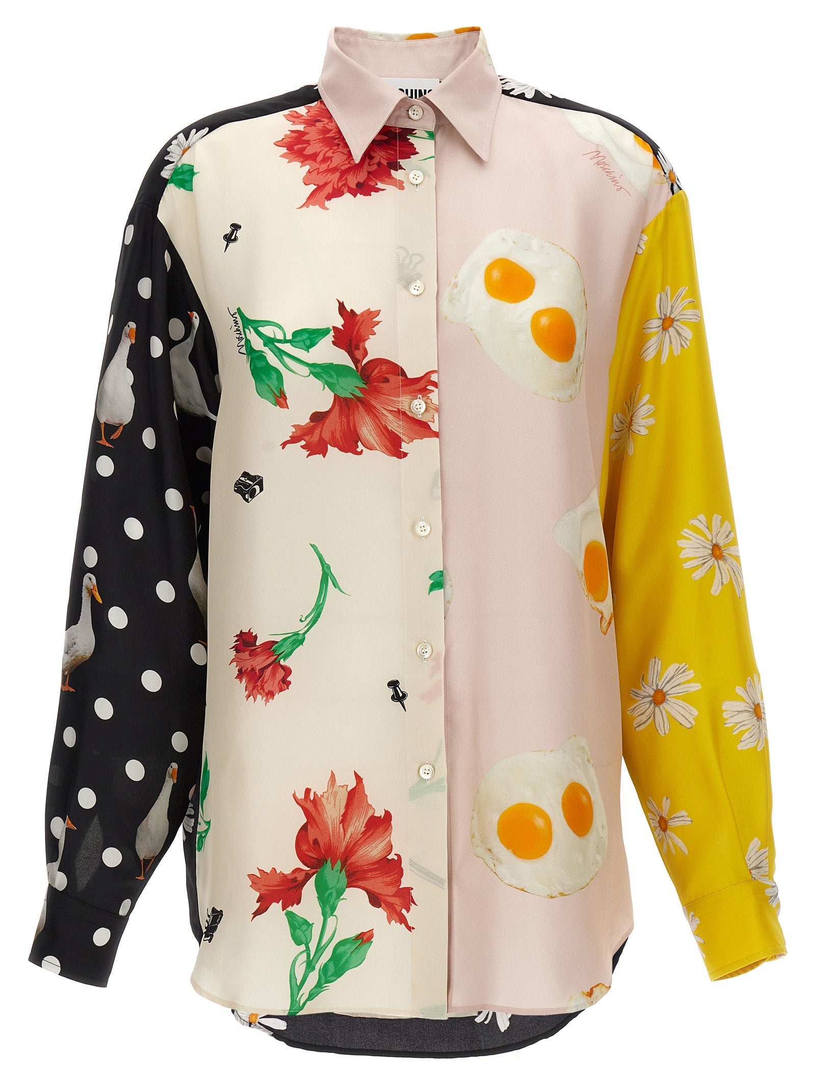 Moschino Patchwork Print Shirt