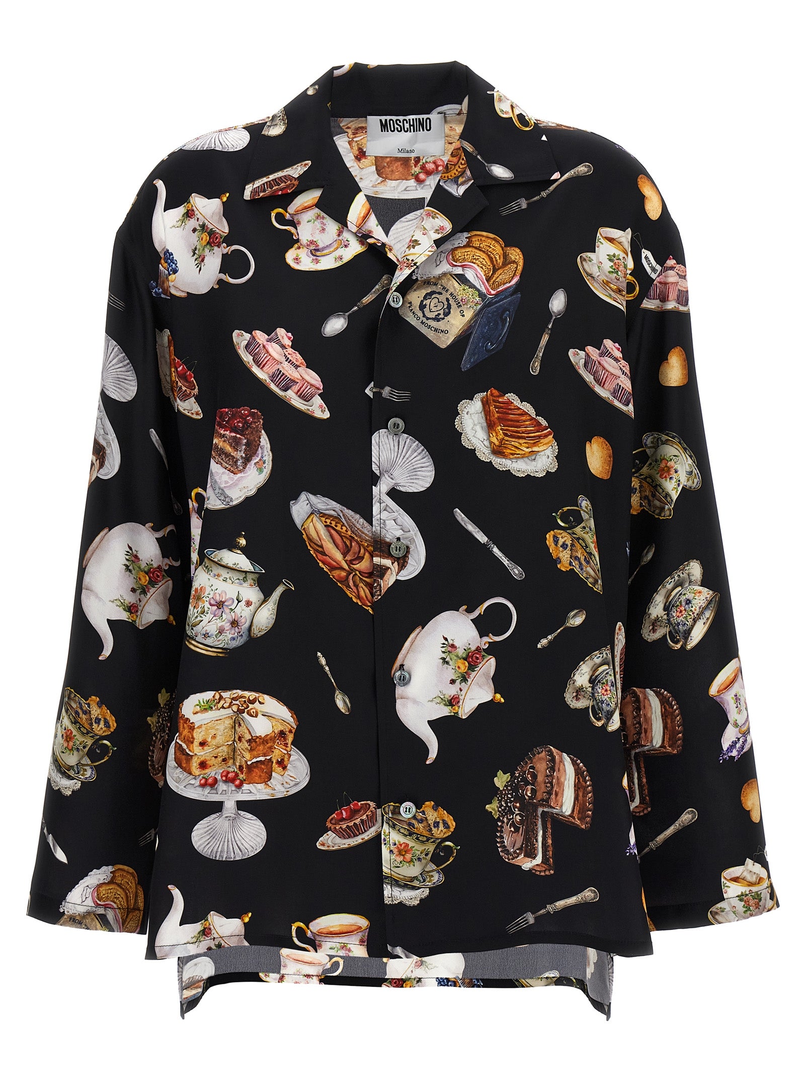 Moschino 'Tea Time' Print Shirt