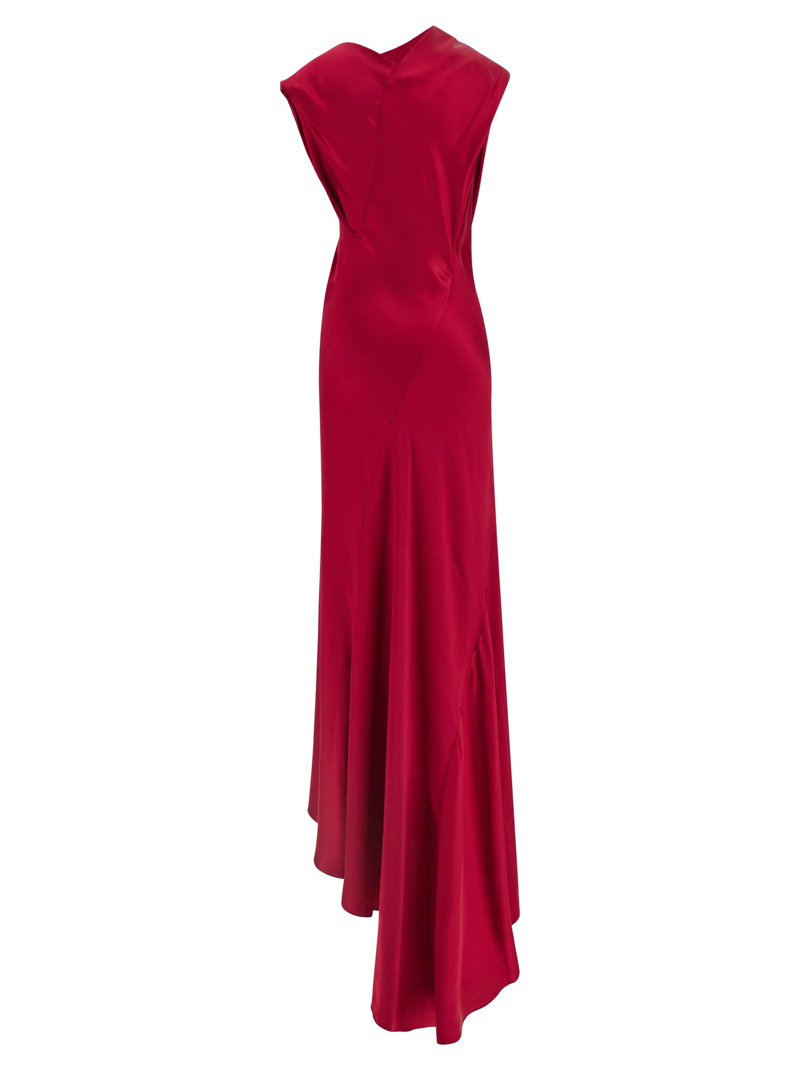 Alberta Ferretti Satin Dress
