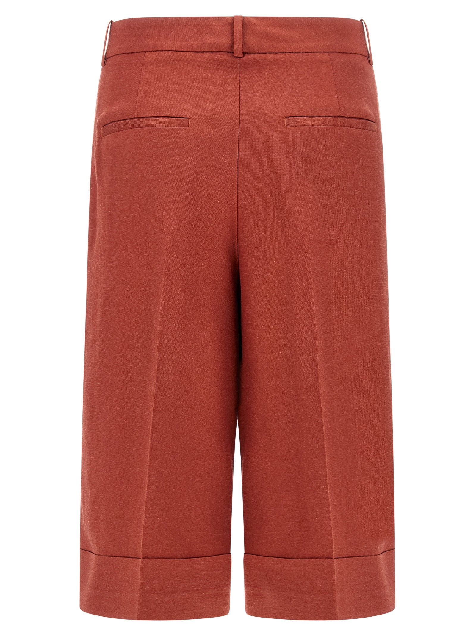 Peserico Linen Viscose Bermuda Shorts