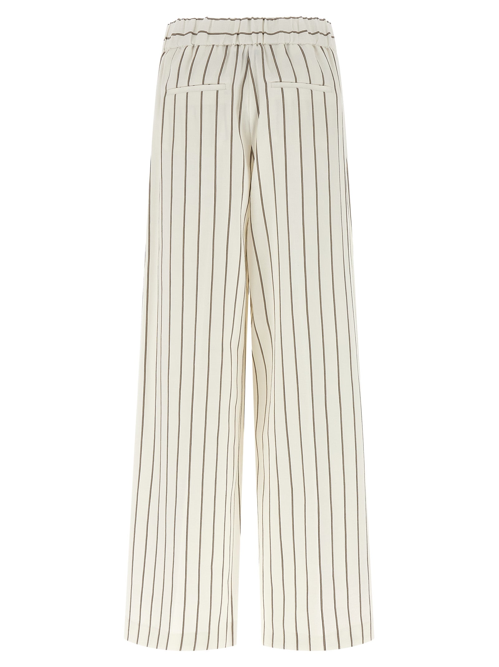 Peserico Pinstriped Twill Pants