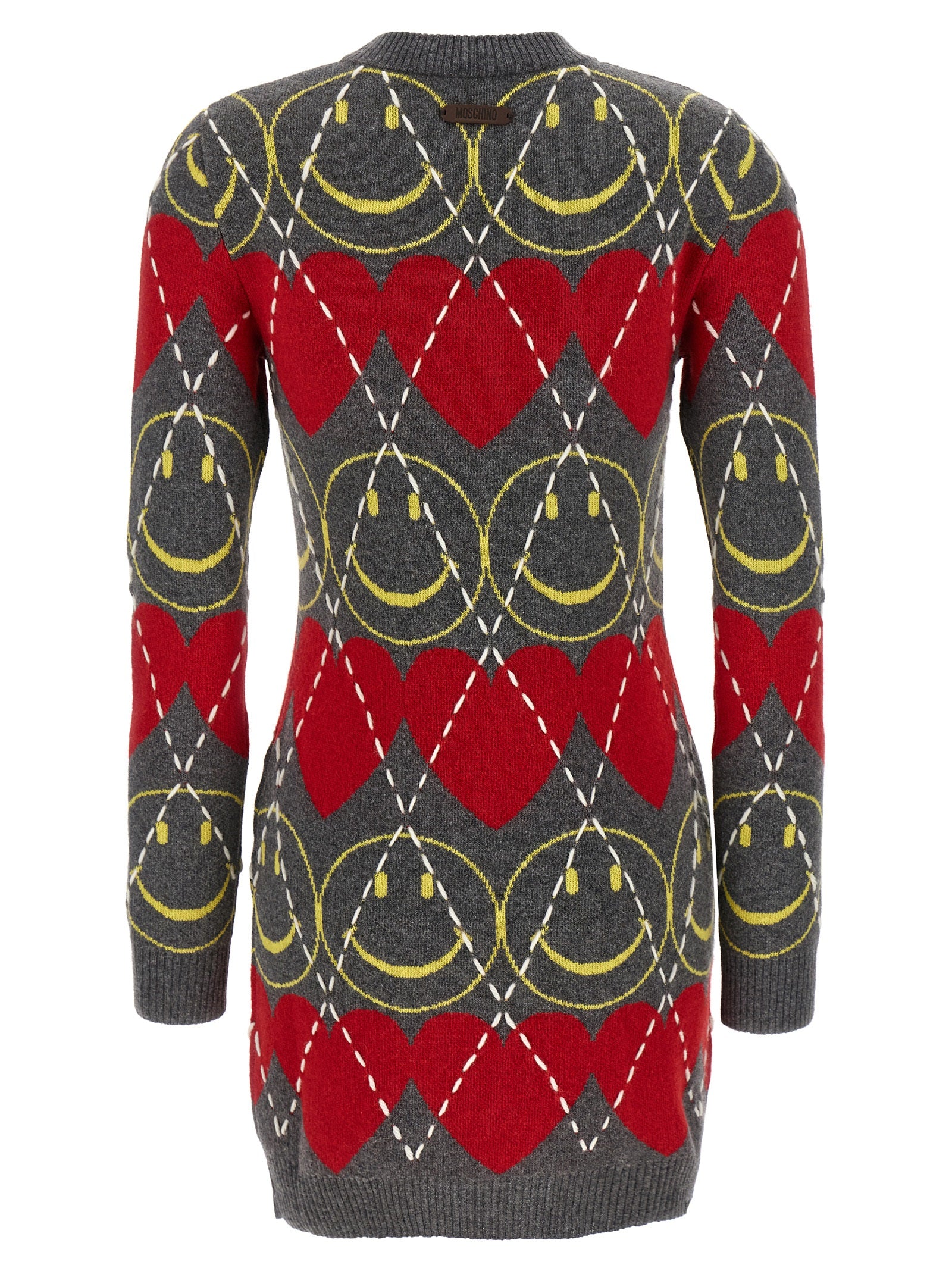 Moschino 'Smiley®' Wool Dress
