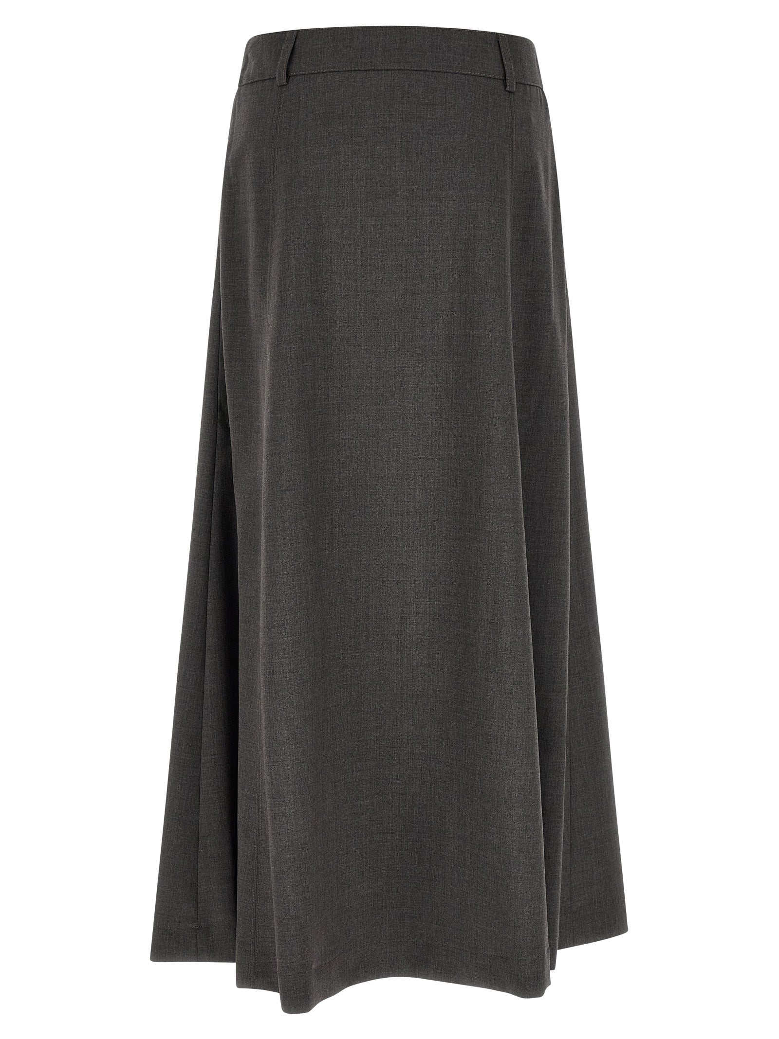 Peserico Flared Skirt With Loops