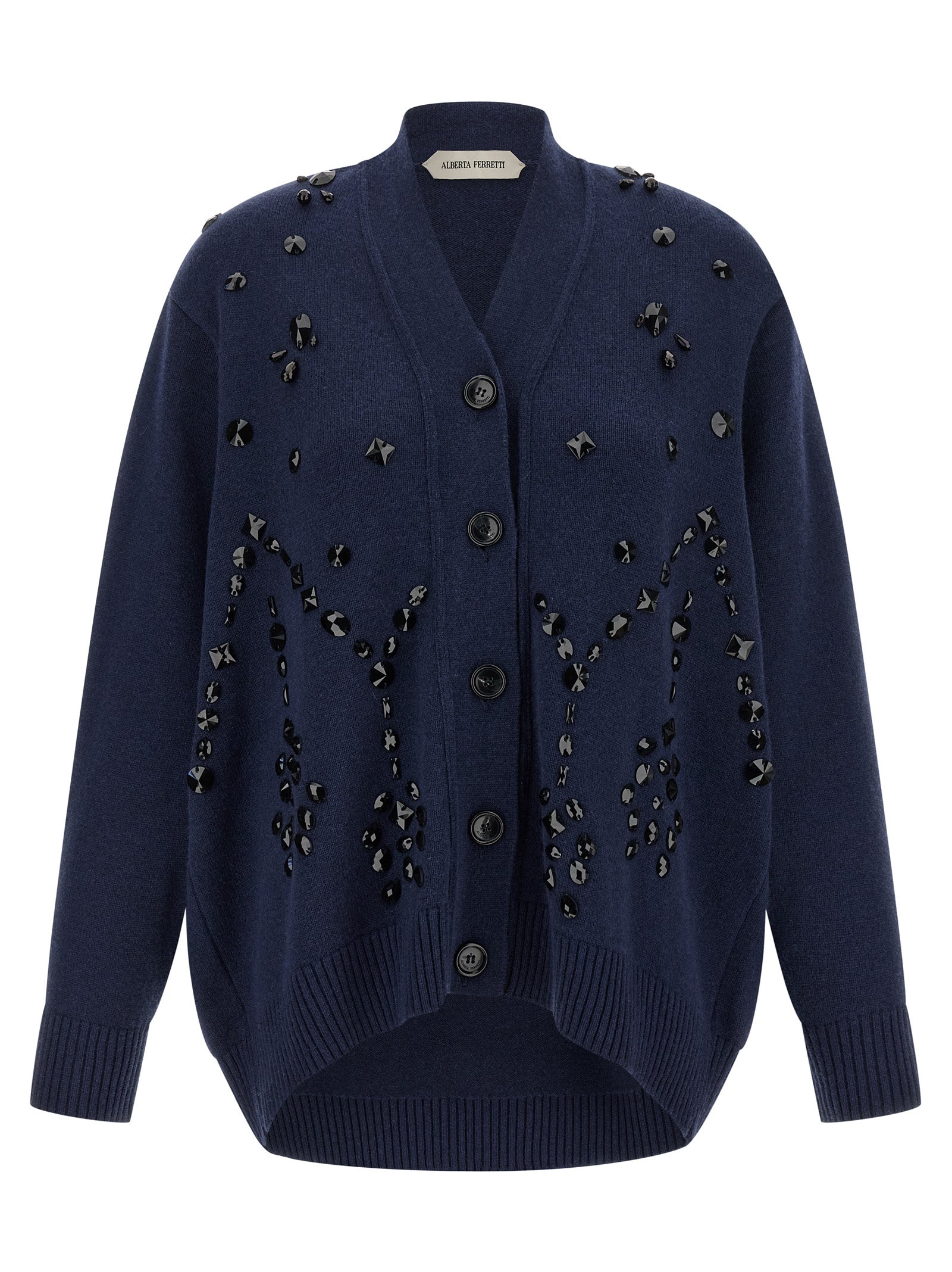 Alberta Ferretti Embroidery Cardigan