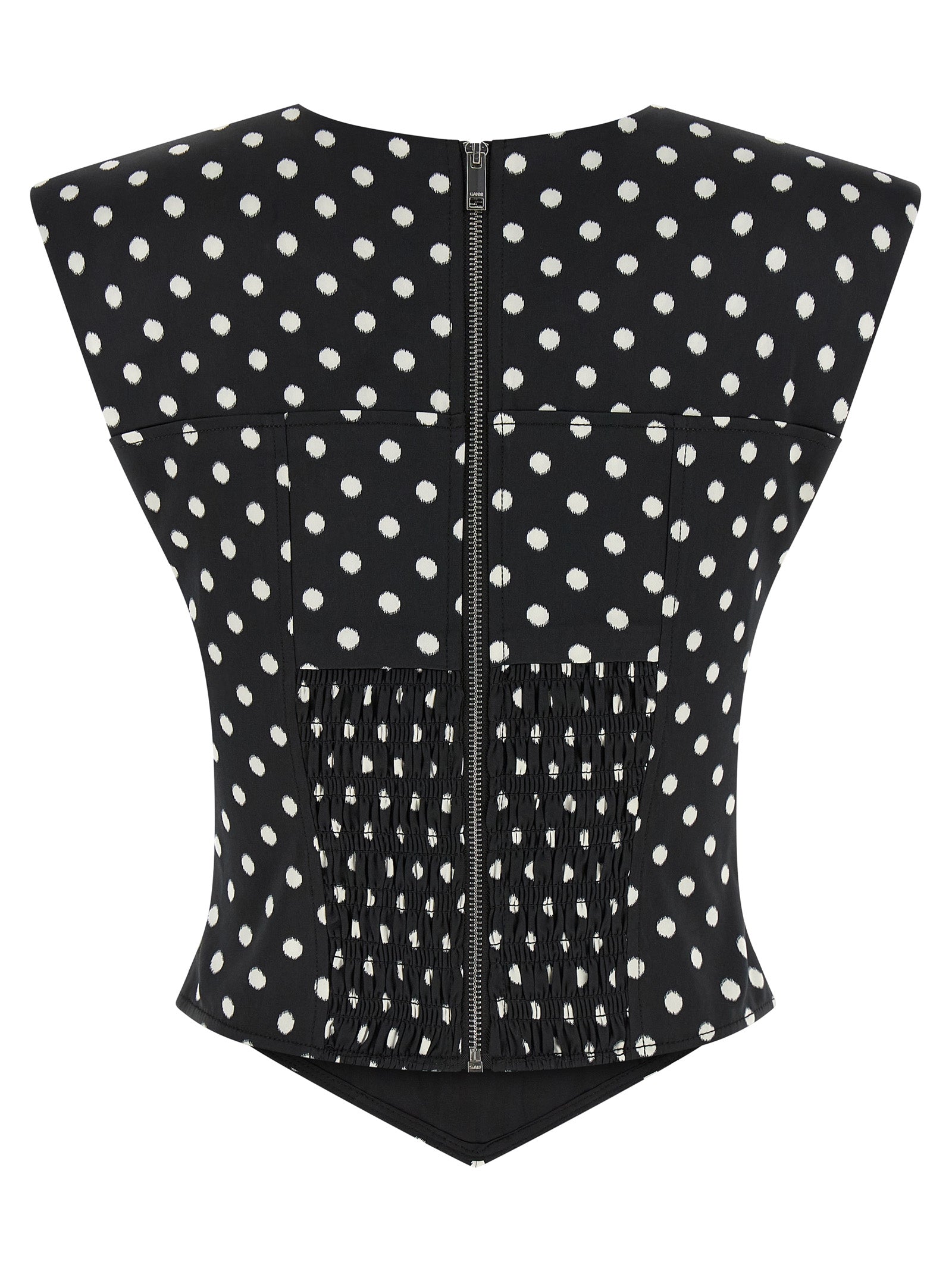 Ganni 'Polka Dot' Top
