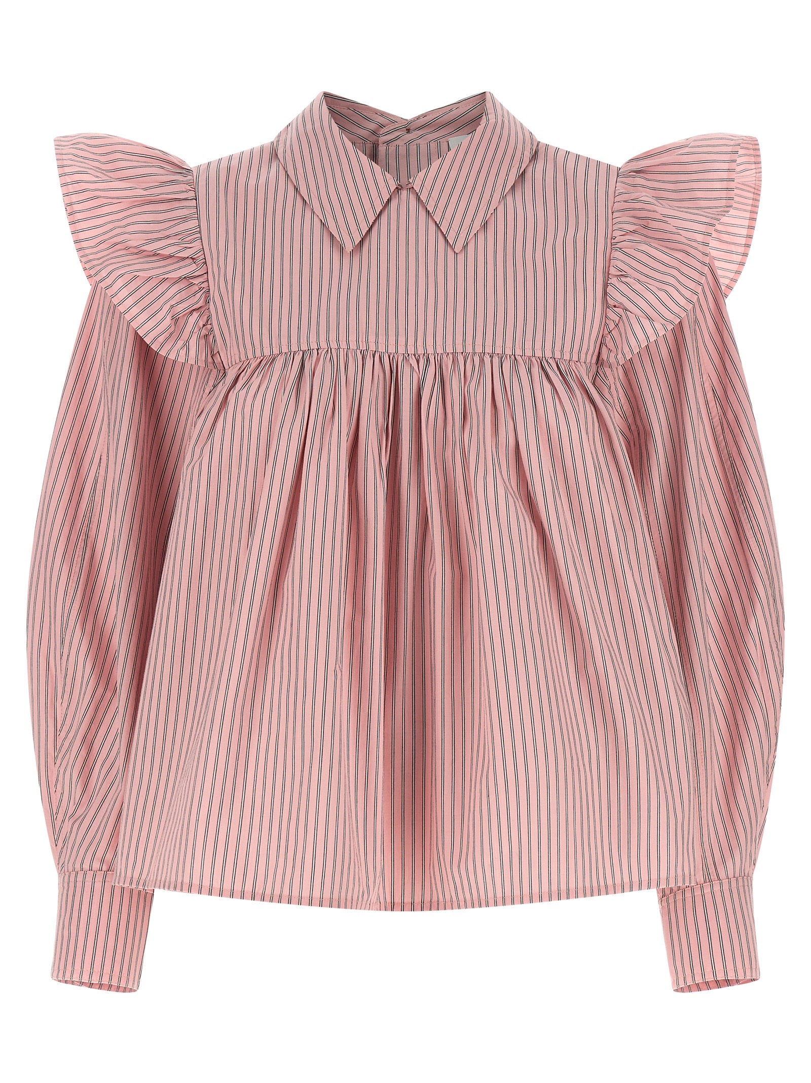 Ganni Striped Blouse