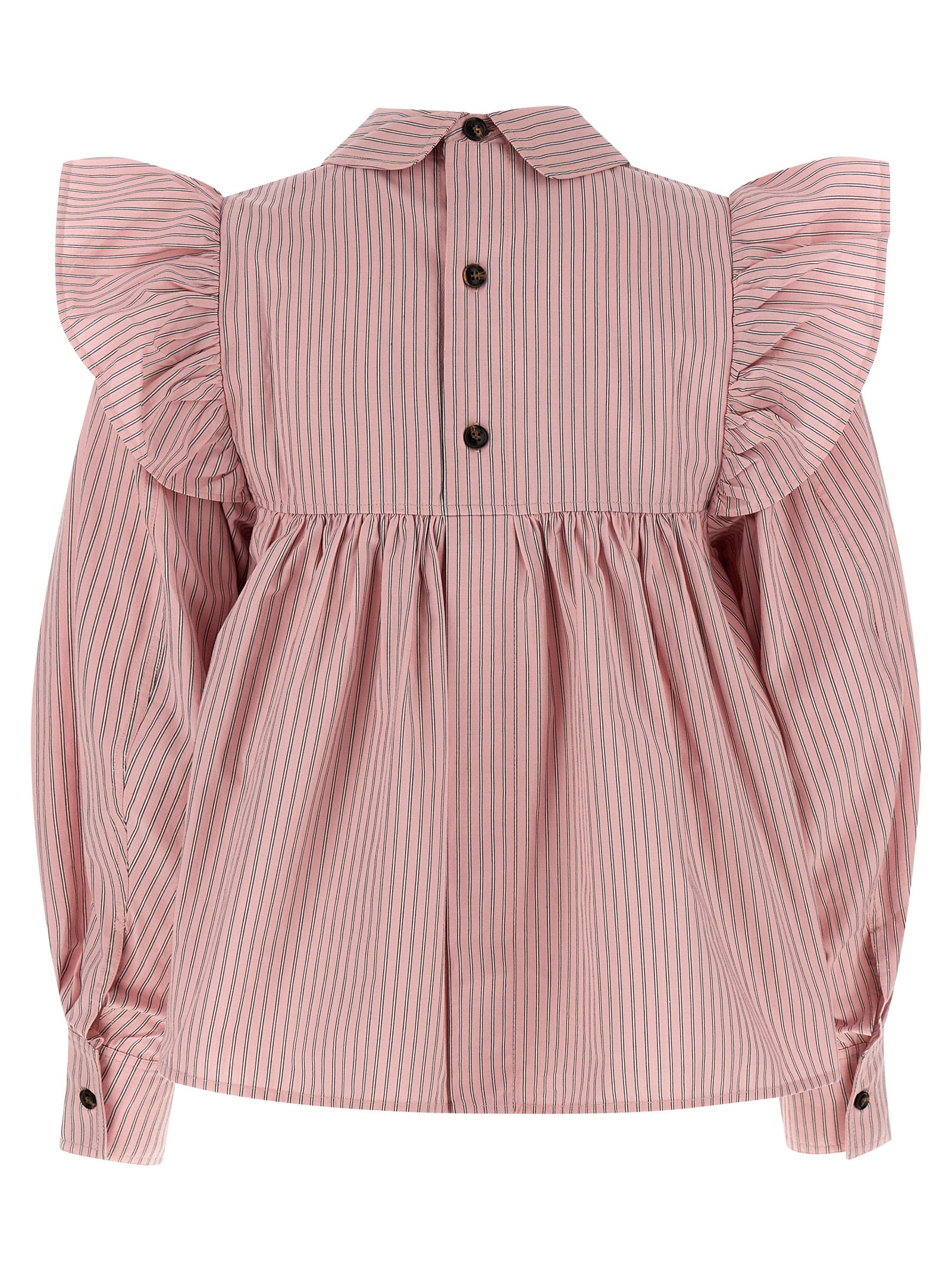 Ganni Striped Blouse