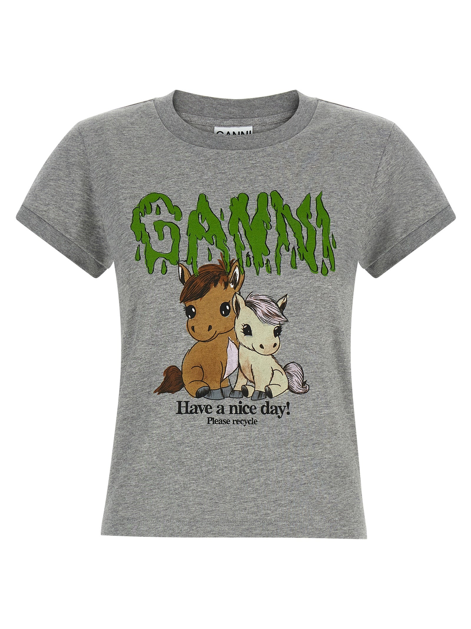 Ganni 'Pony' T-Shirt