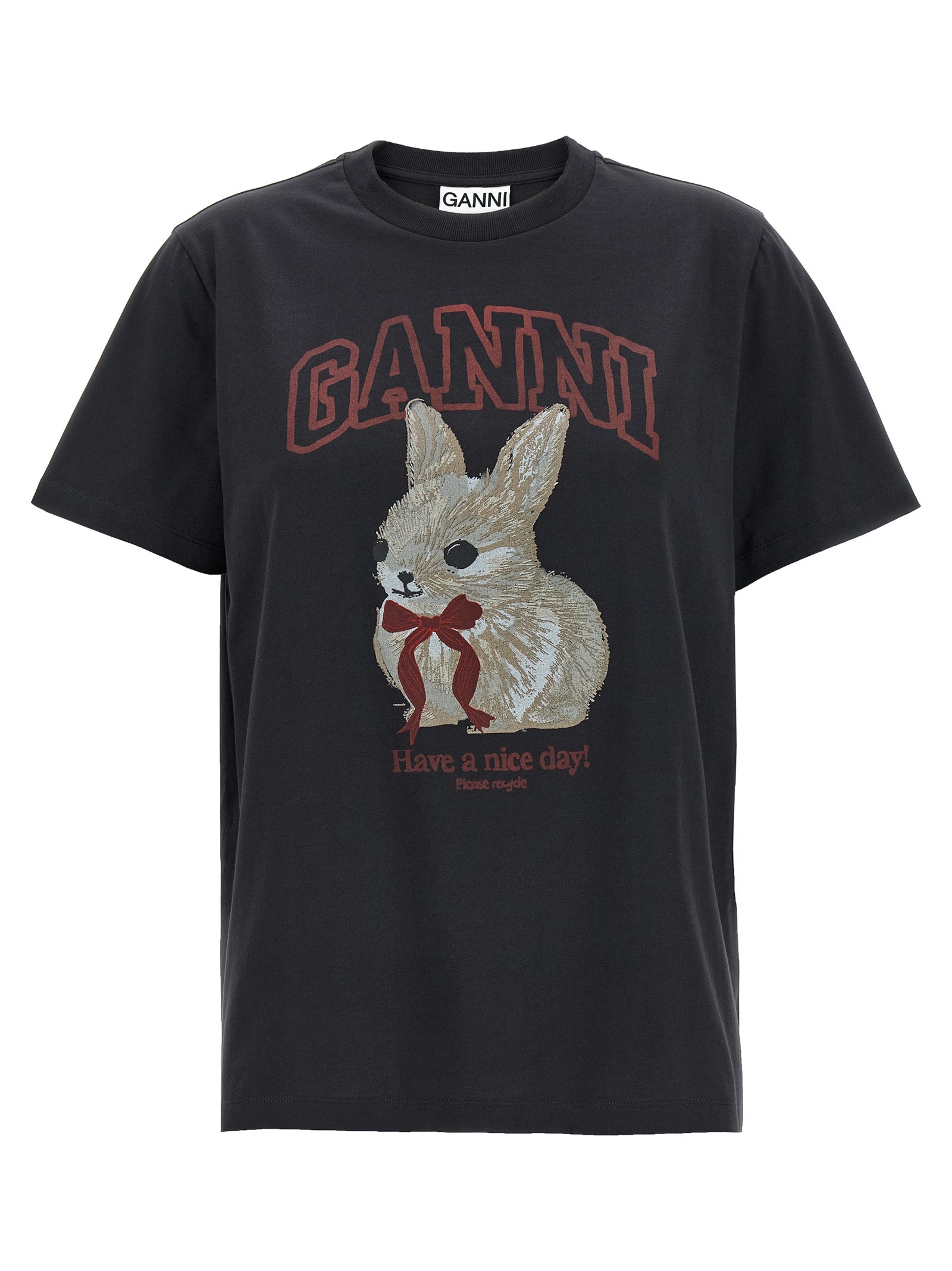 Ganni Printed T-Shirt