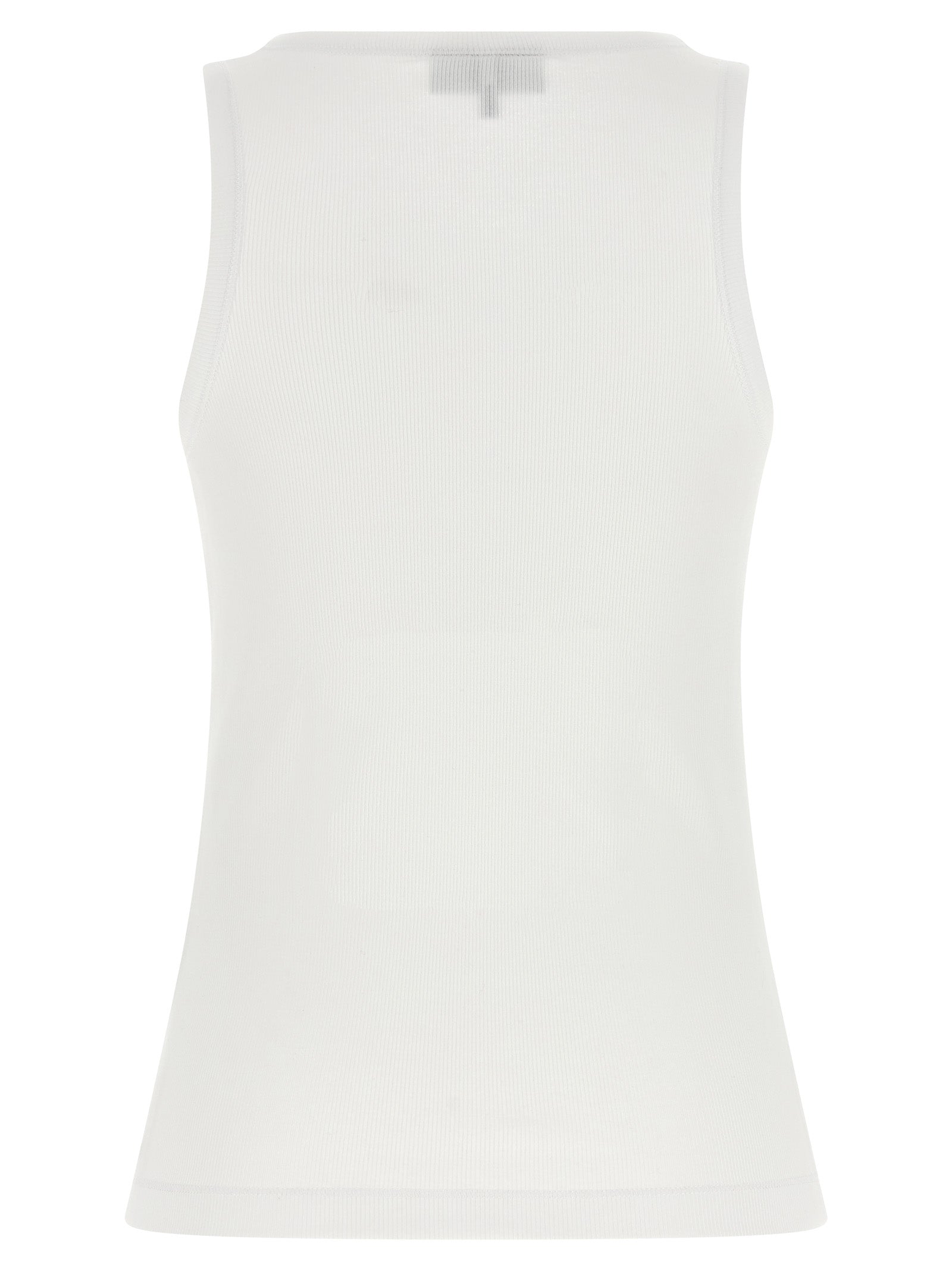 Ganni Logo Embroidery Tank Top