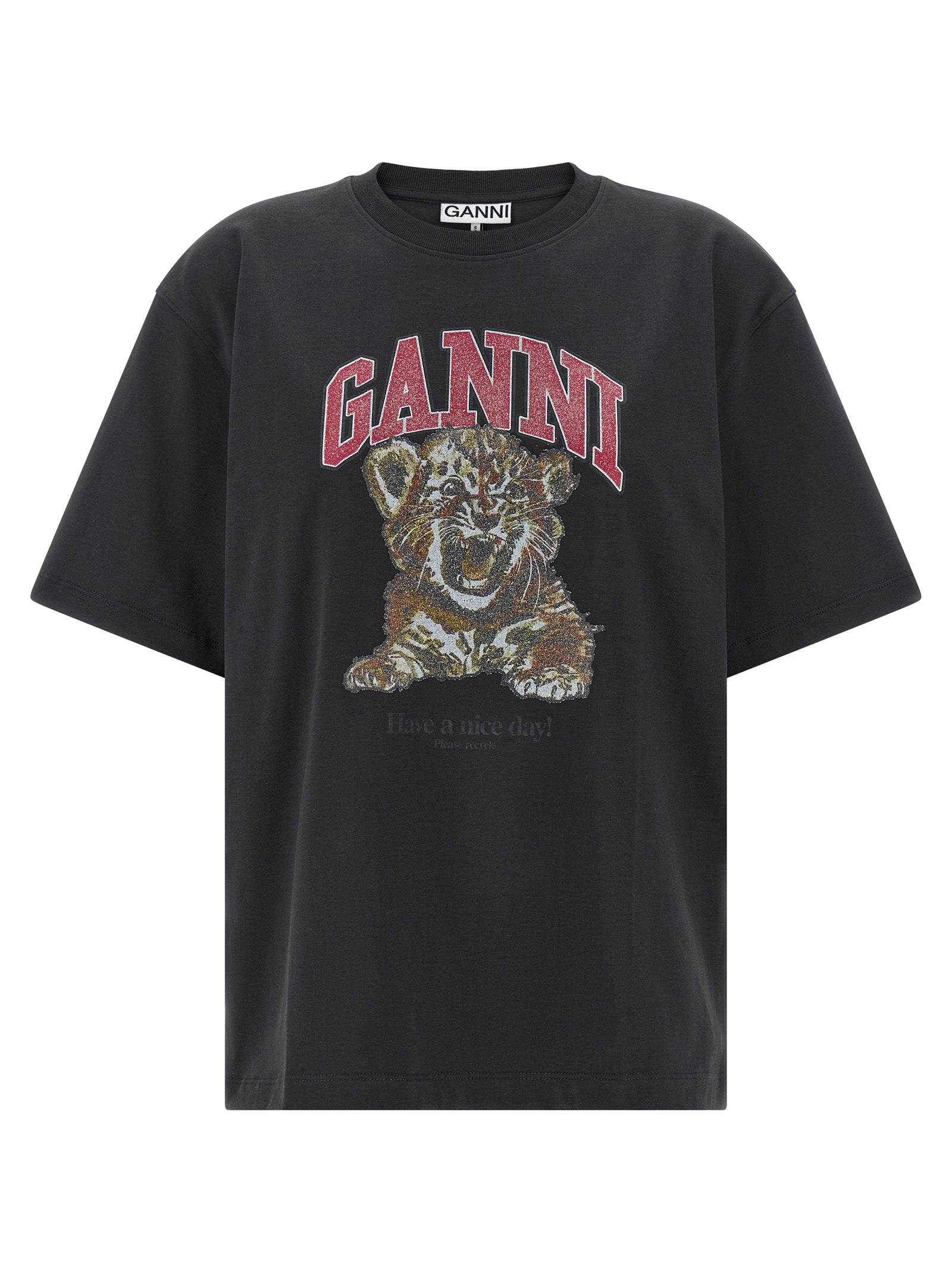 Ganni 'Tiger' T-Shirt