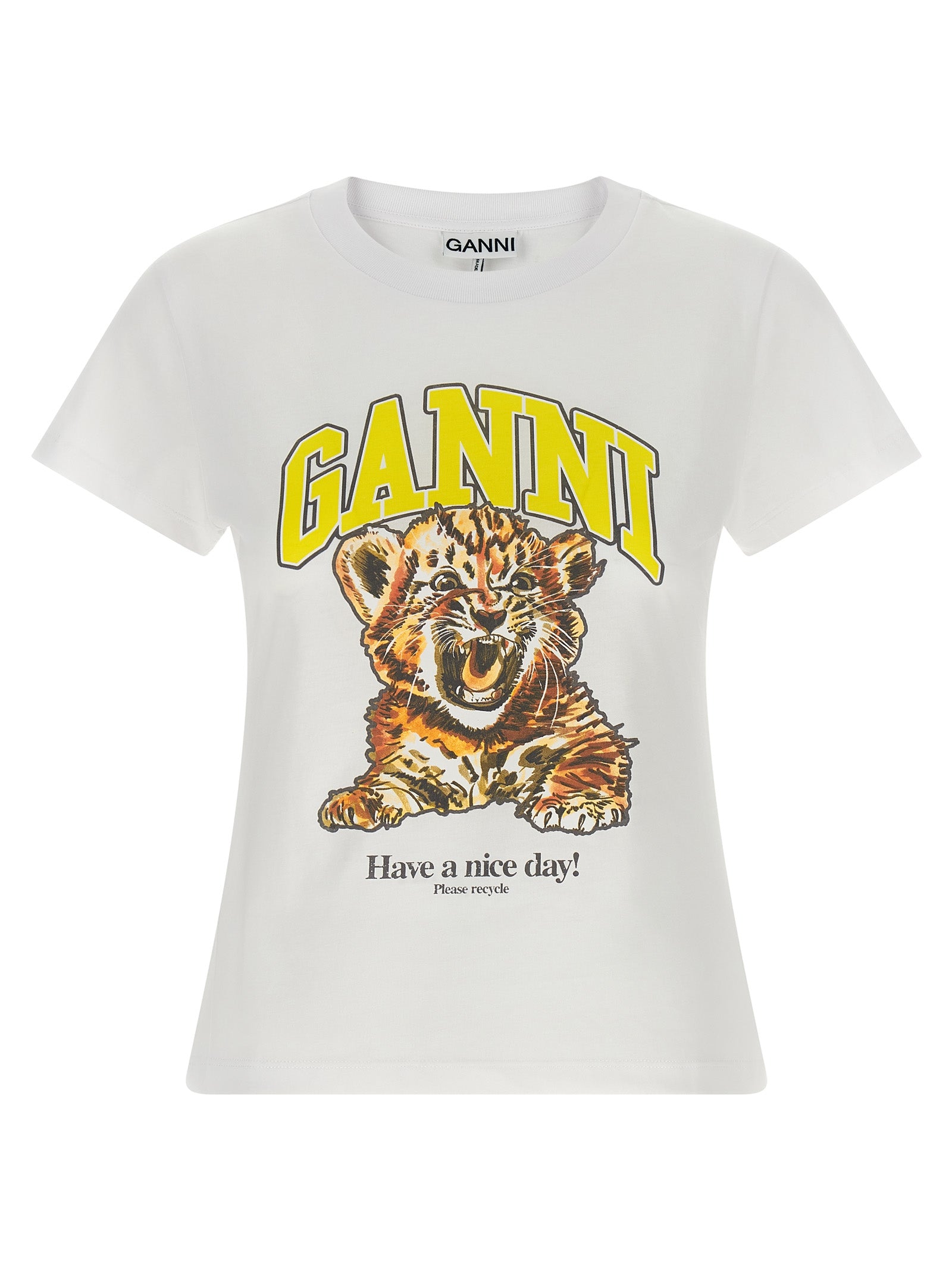 Ganni 'Tiger' T-Shirt