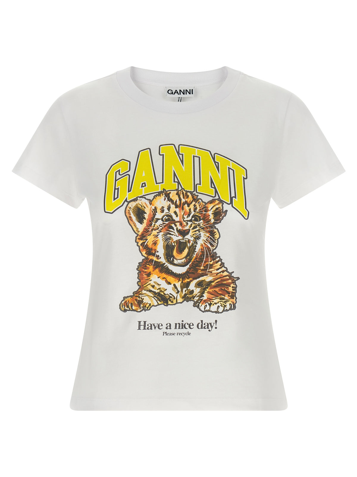 Ganni 'Tiger' T-Shirt