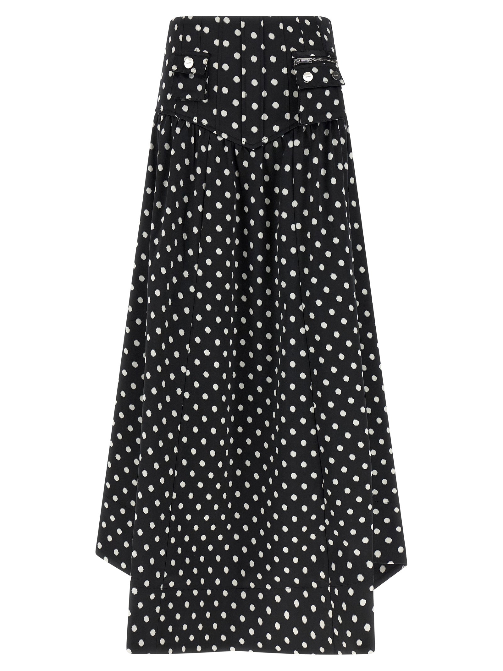 Ganni 'Polka Dots' Skirt