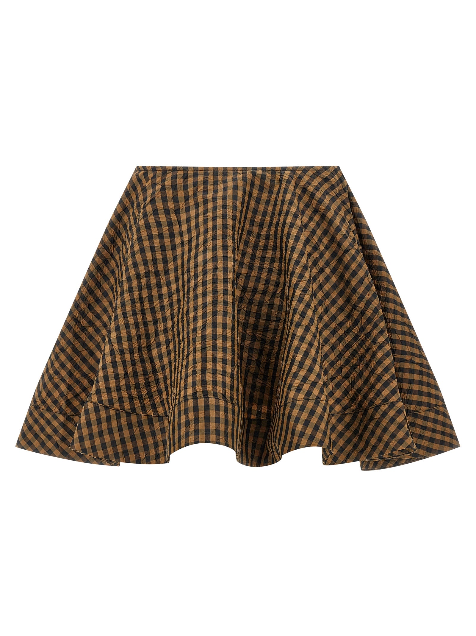 Ganni 'Crinckled Taffetà' Skirt