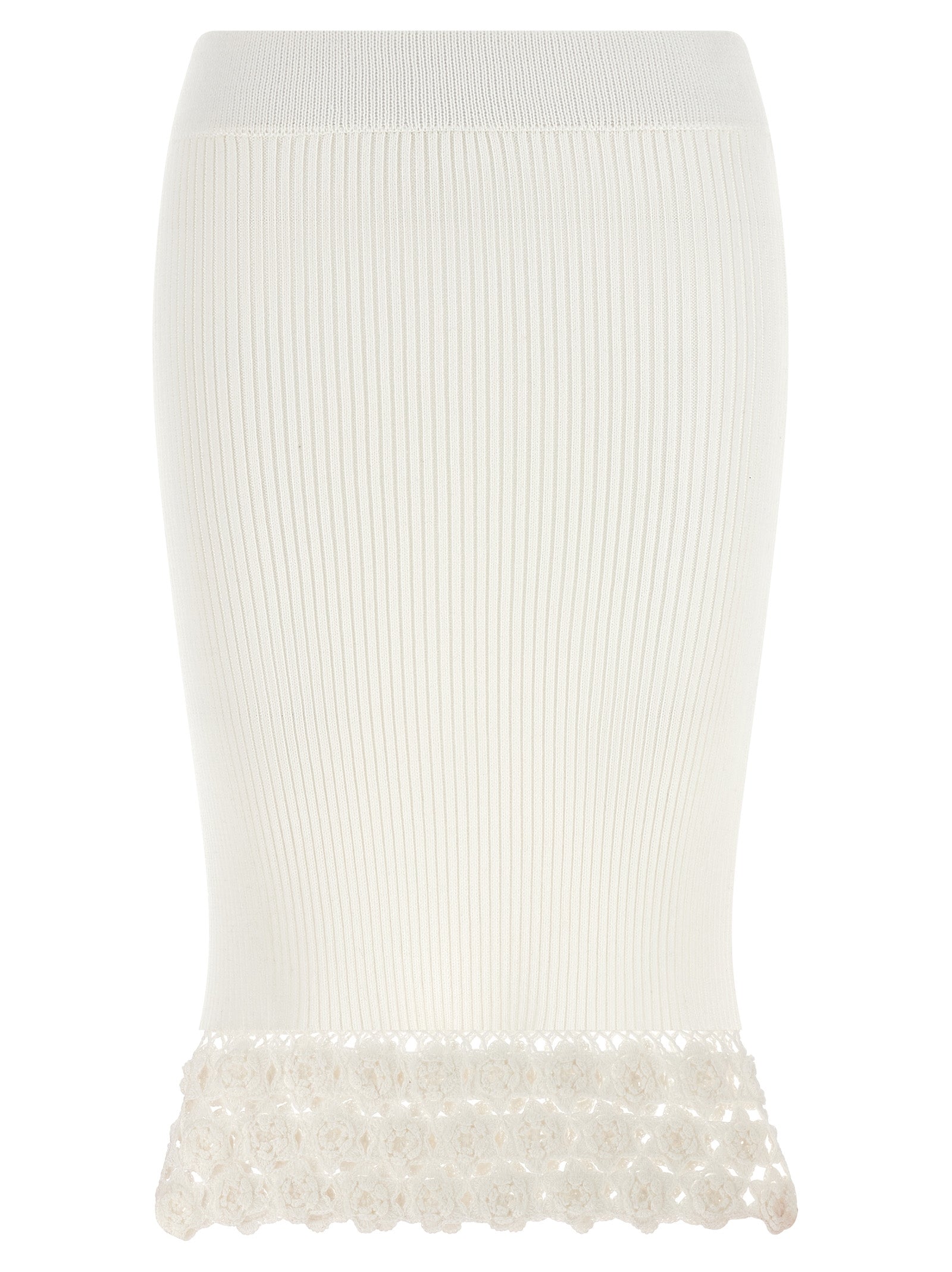 Ganni 'Cotton Crochet' Skirt