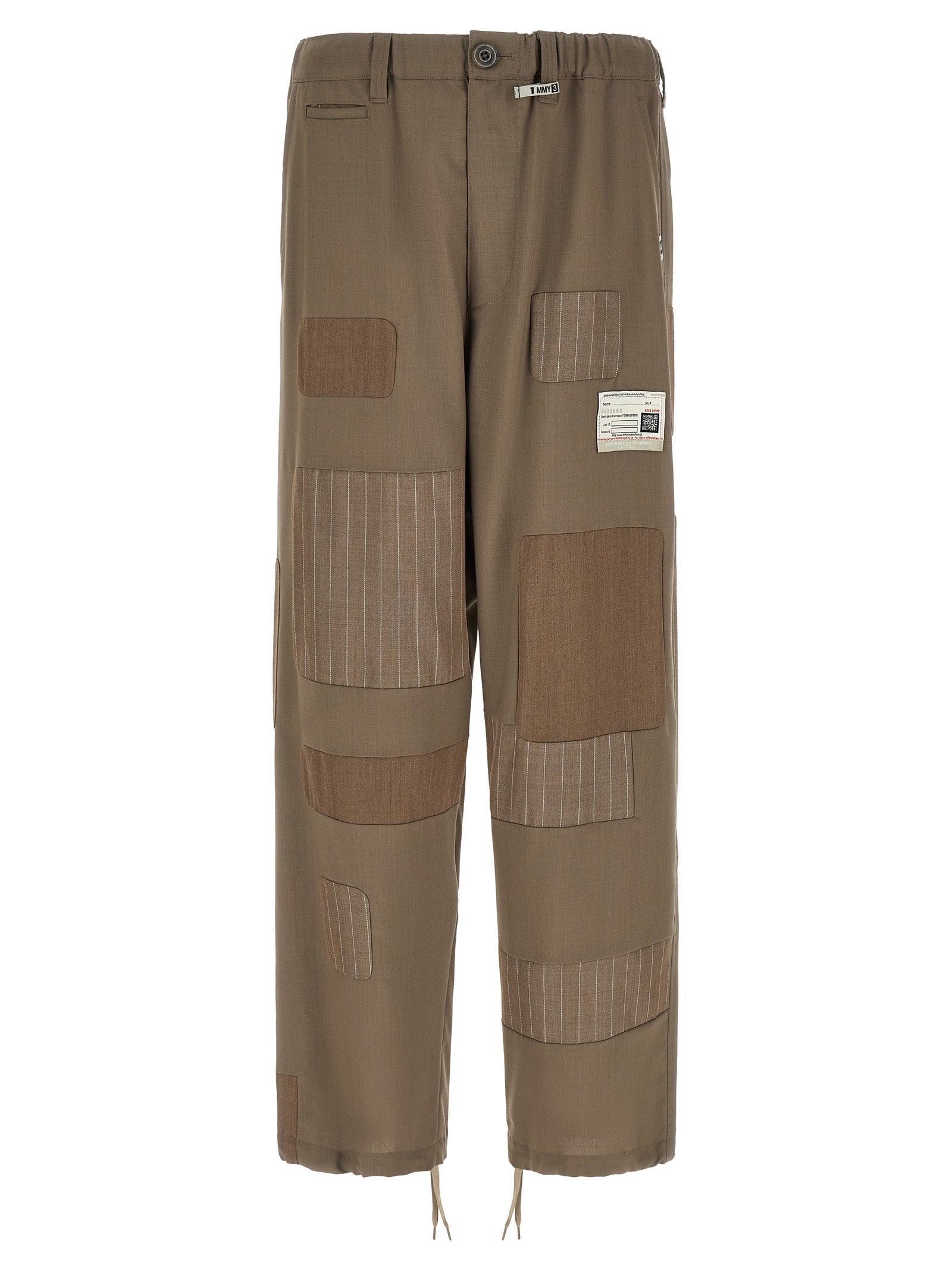 Maison Mihara Yasuhiro 'Repaired Wool' Pants