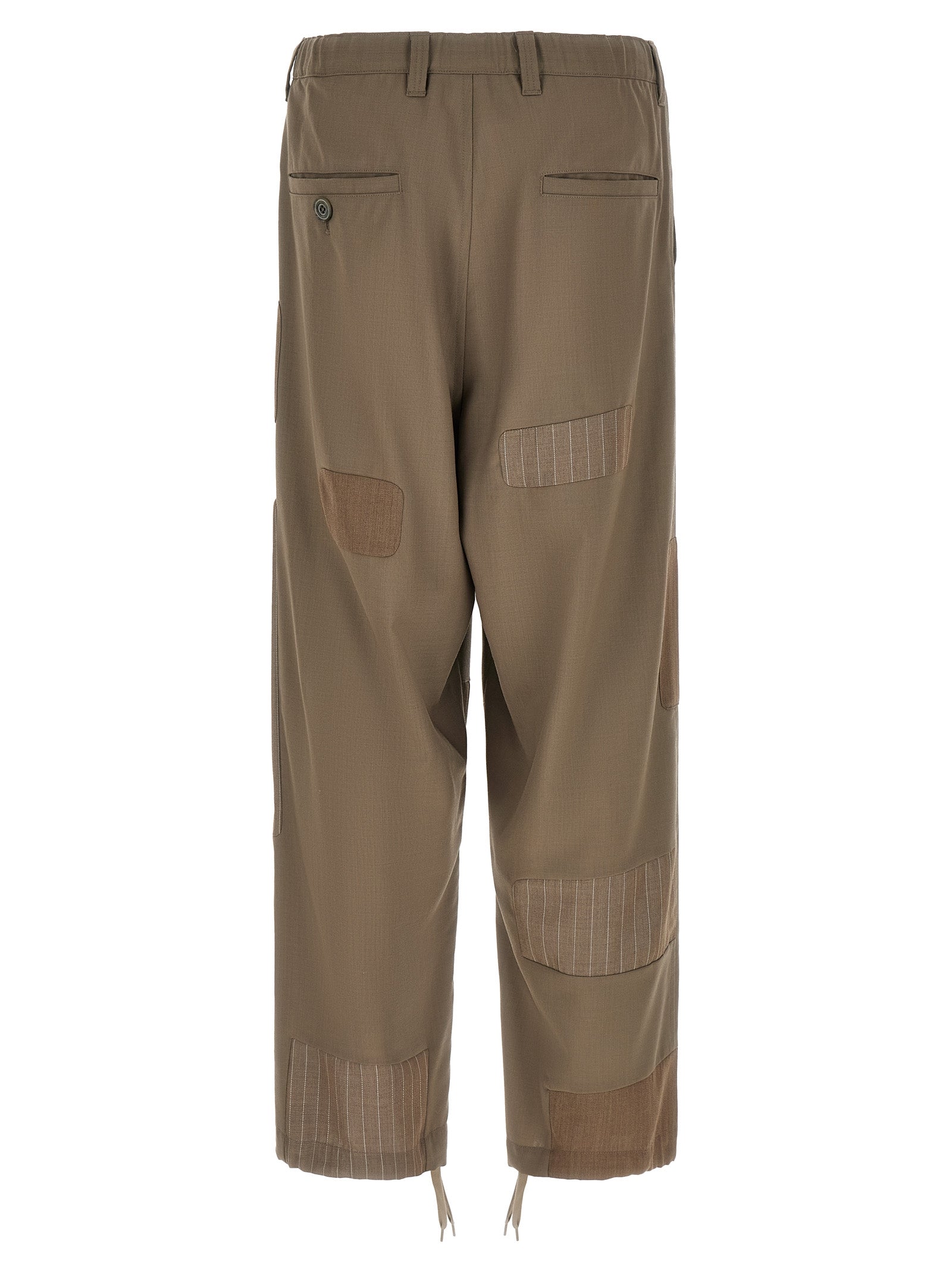 Maison Mihara Yasuhiro 'Repaired Wool' Pants