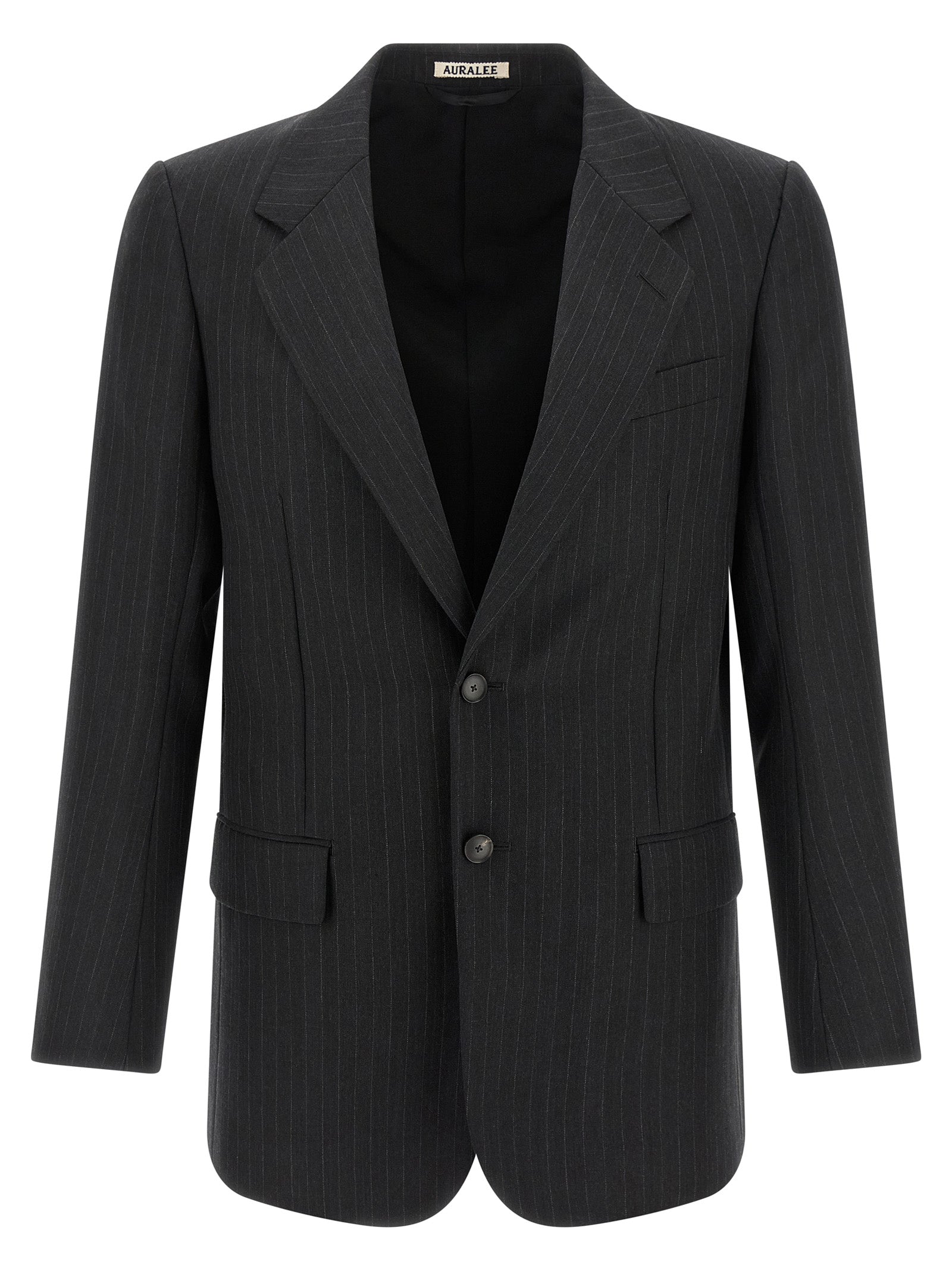 Auralee Pinstripe Blazer