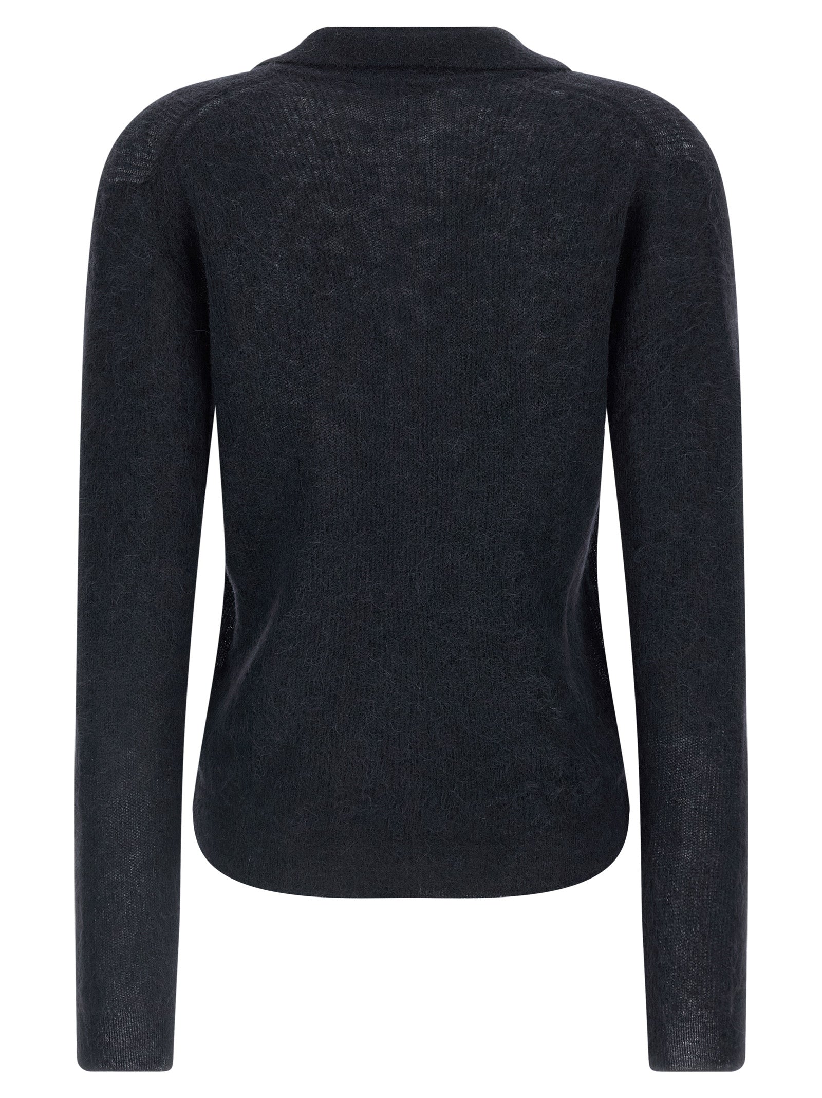 Auralee Tam Yarn Polo Shirt