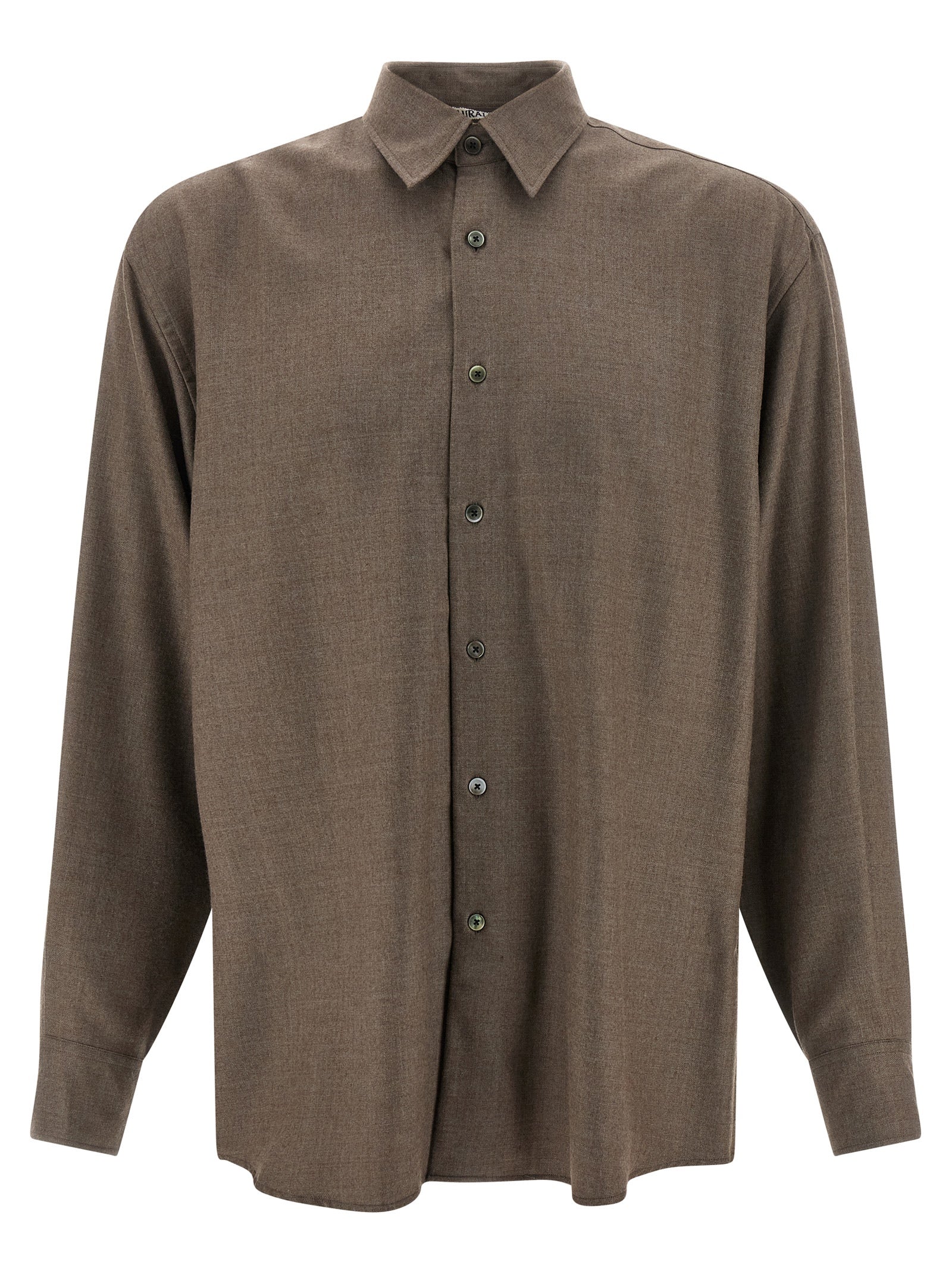 Auralee Ultra-Fine Velvet Wool Shirt