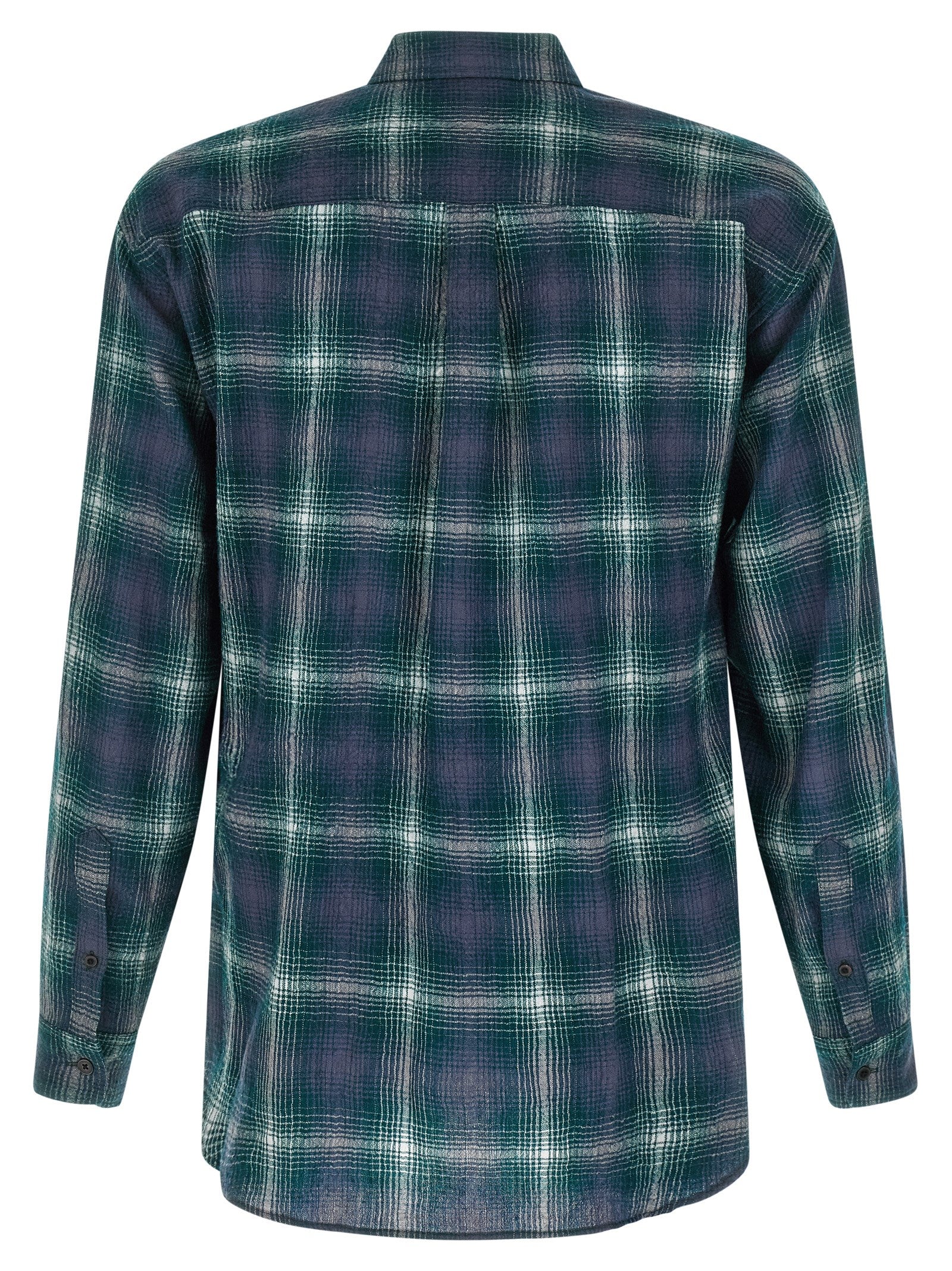 Auralee 'Airy Wool Check' Shirt