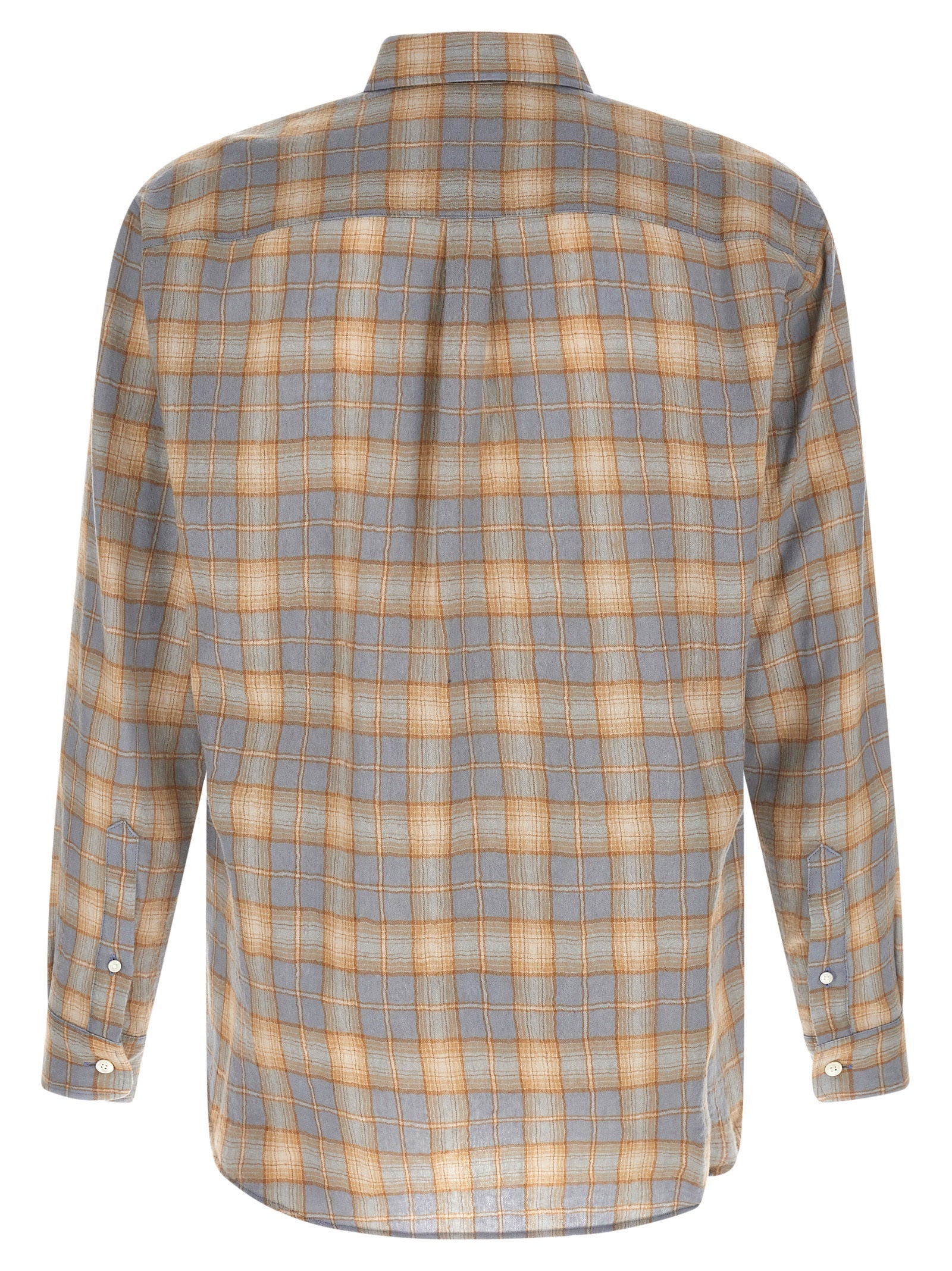 Auralee 'Airy Wool Check' Shirt