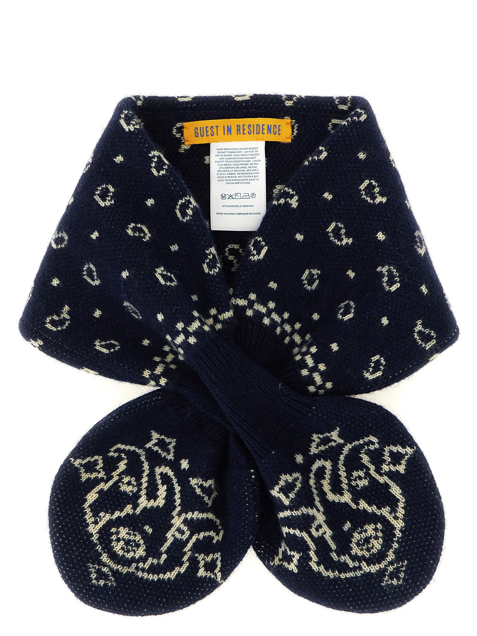 Guest In Residence 'Bandana Bowtie' Scarf