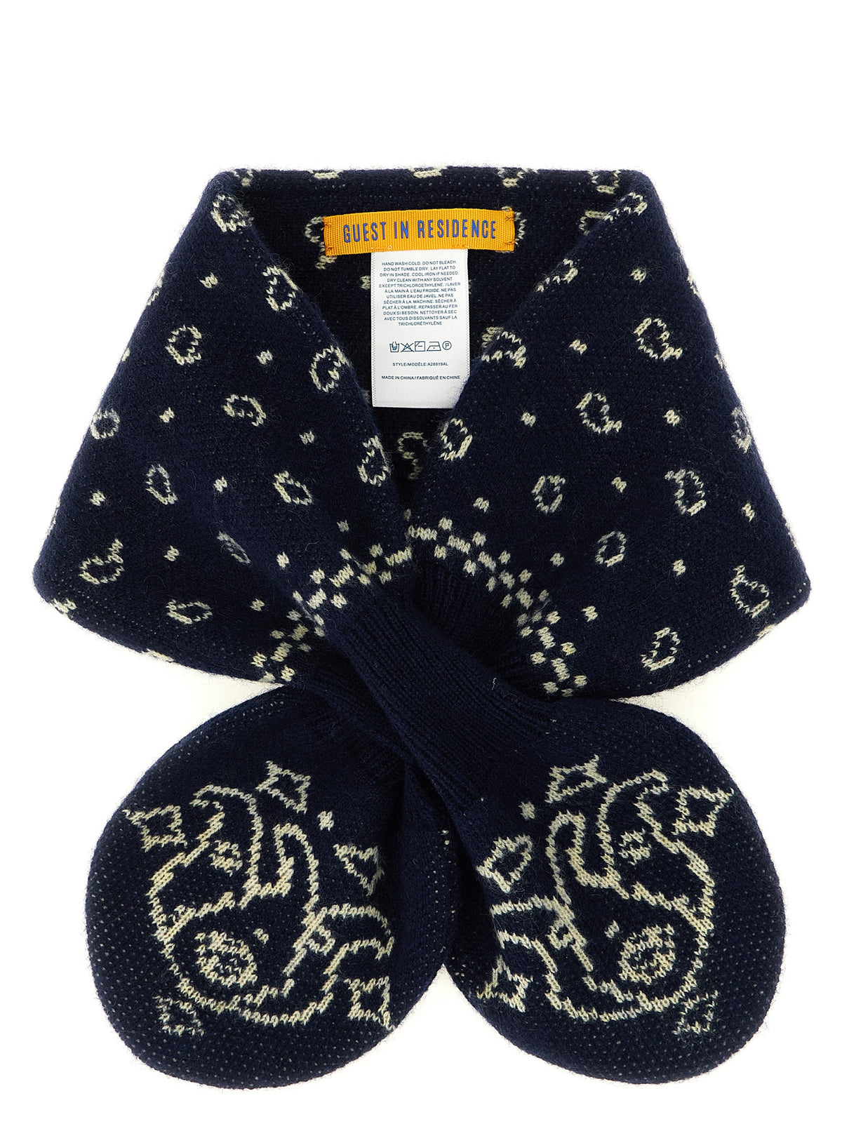 Guest In Residence 'Bandana Bowtie' Scarf