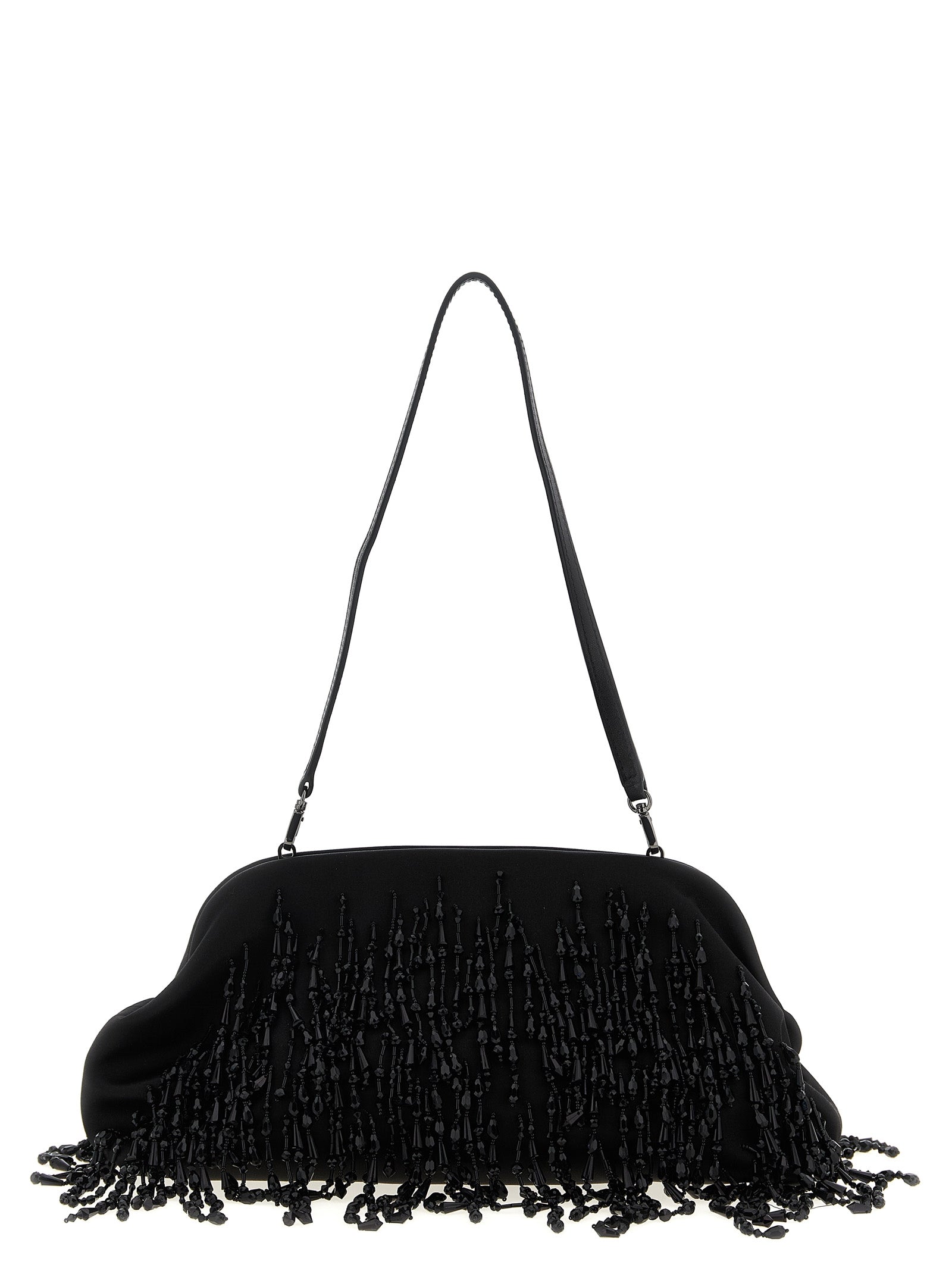 Alberta Ferretti Satin Clutch