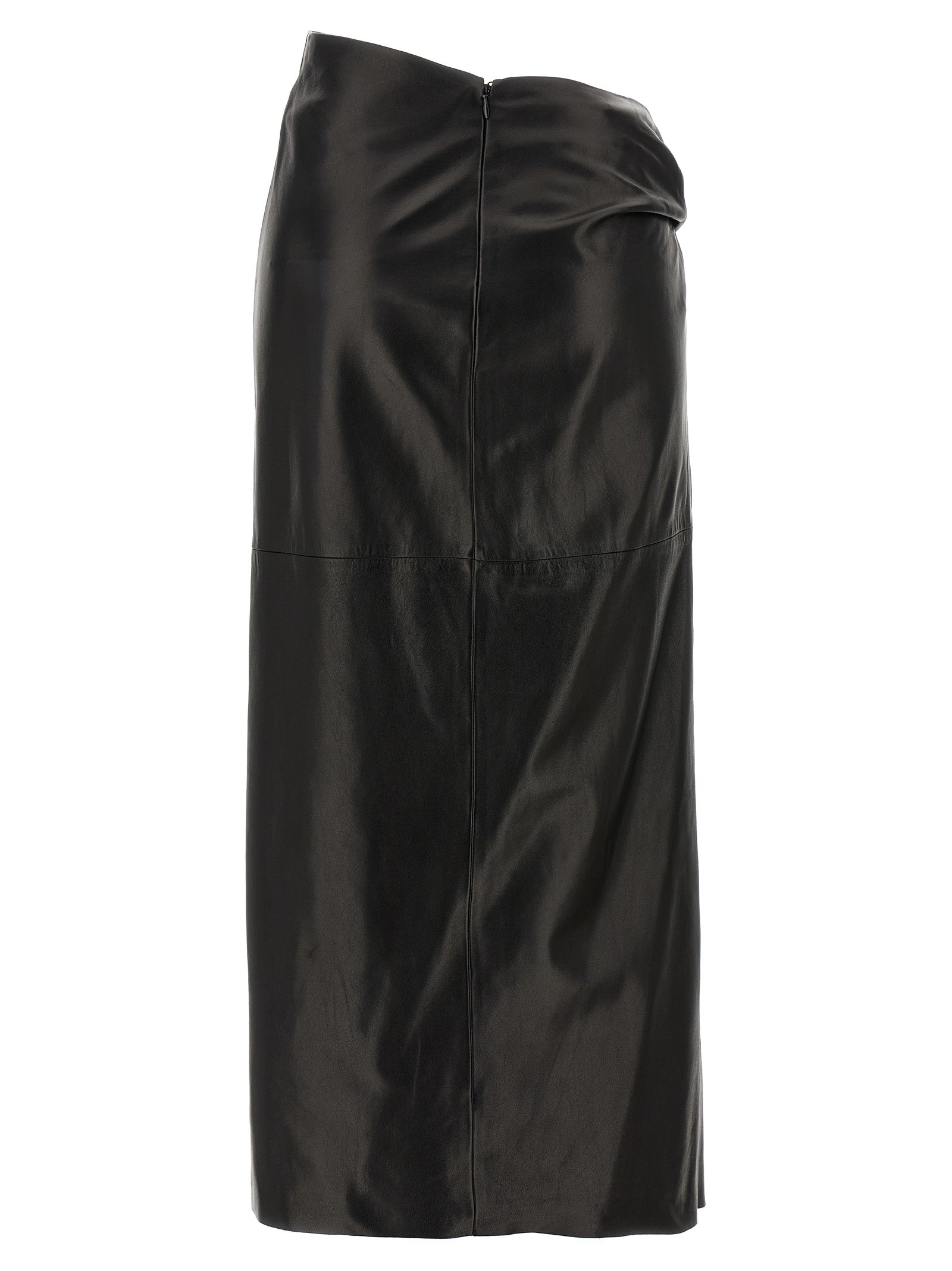 Alberta Ferretti Plongé Nappa Skirt