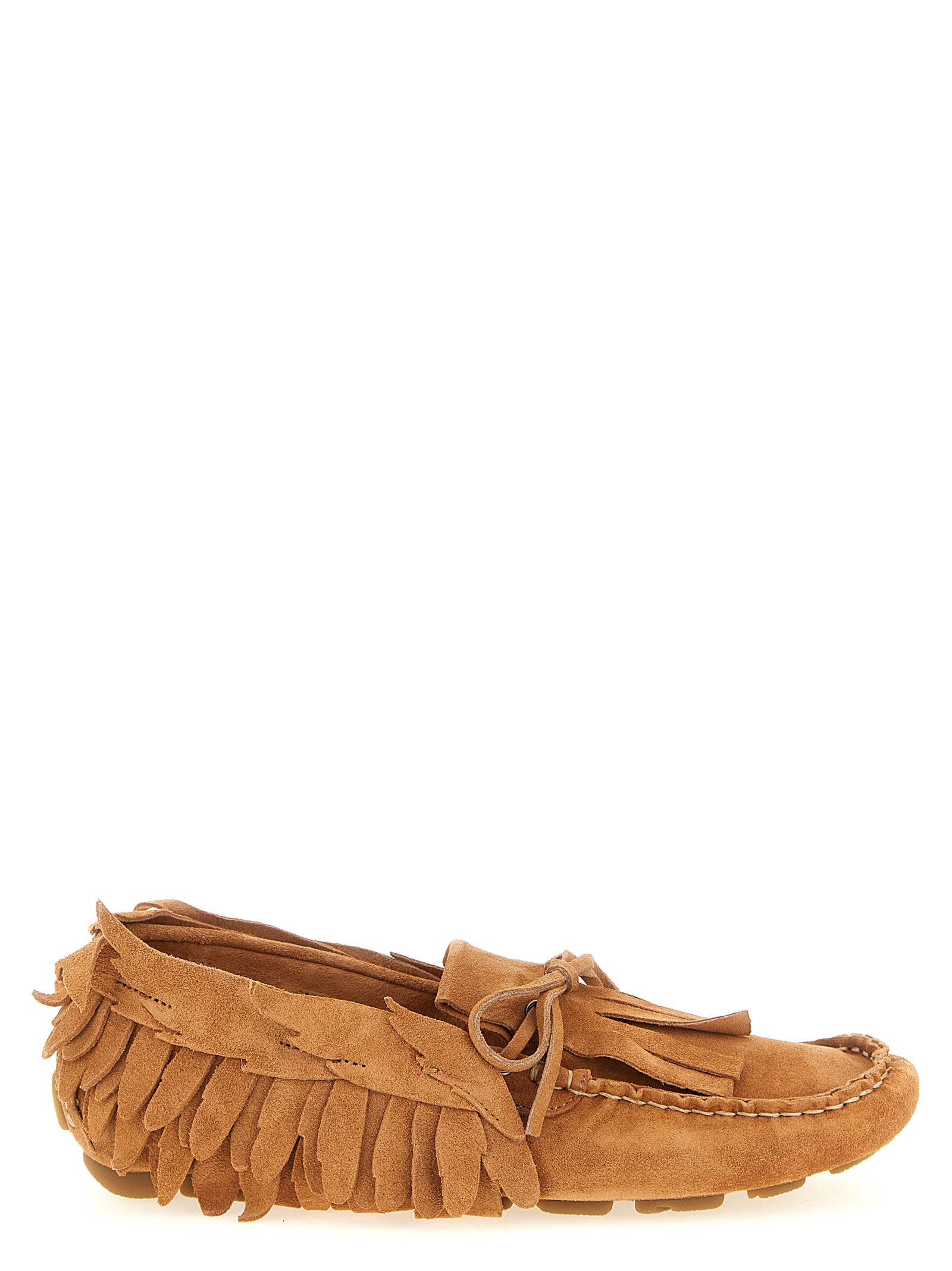 Alberta Ferretti Suede Loafers
