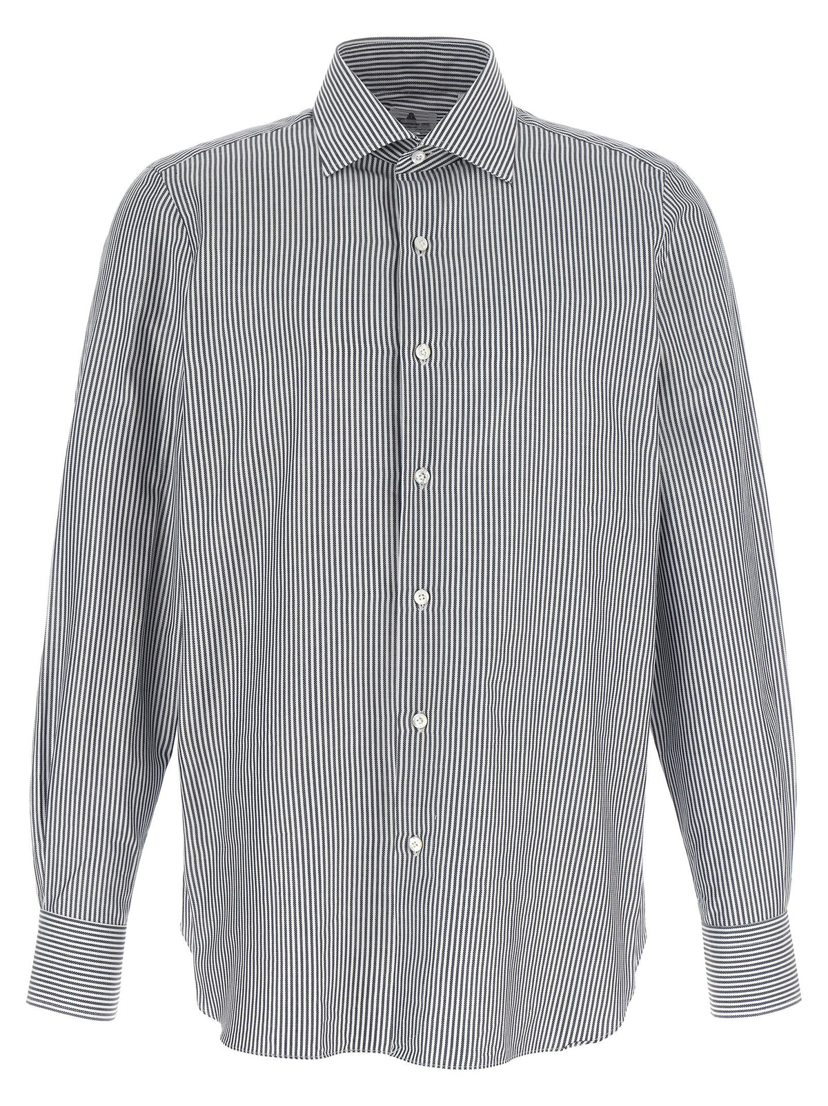 Finamore Striped Shirt