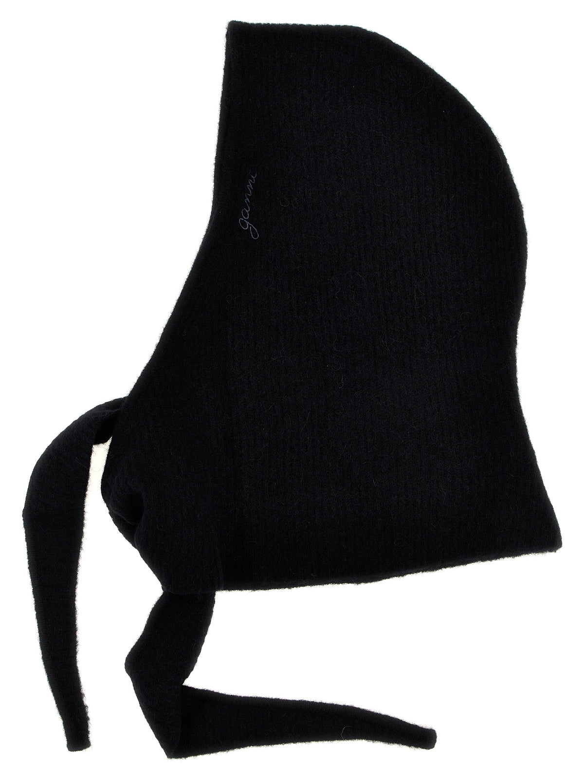 Ganni Logo Embroidery Hood