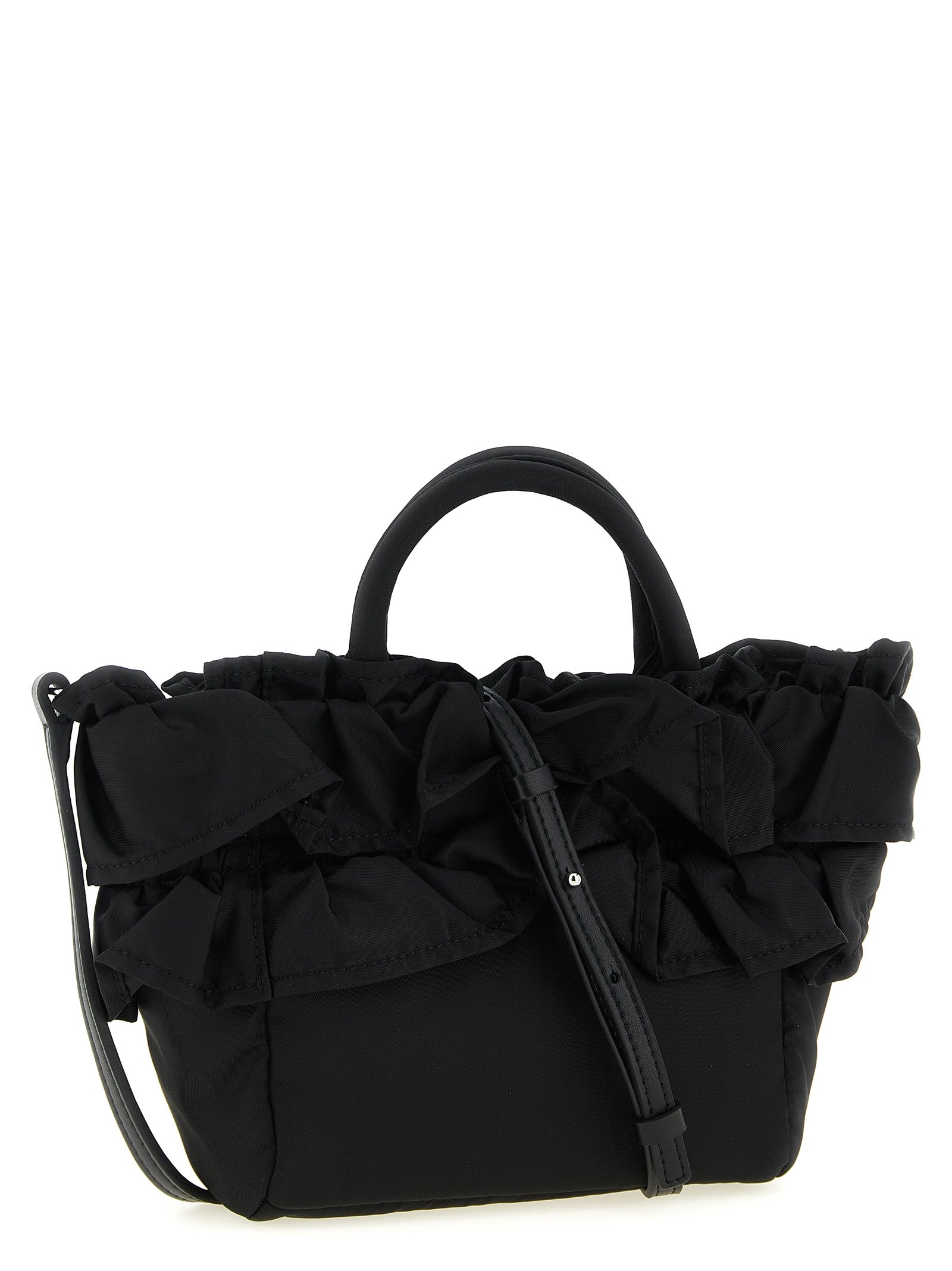 Ganni 'Mini Shopper Ruffle' Handbag