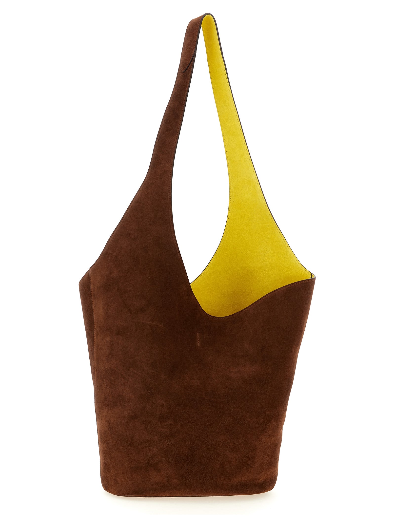 Alberta Ferretti Suede Shoulder Bag