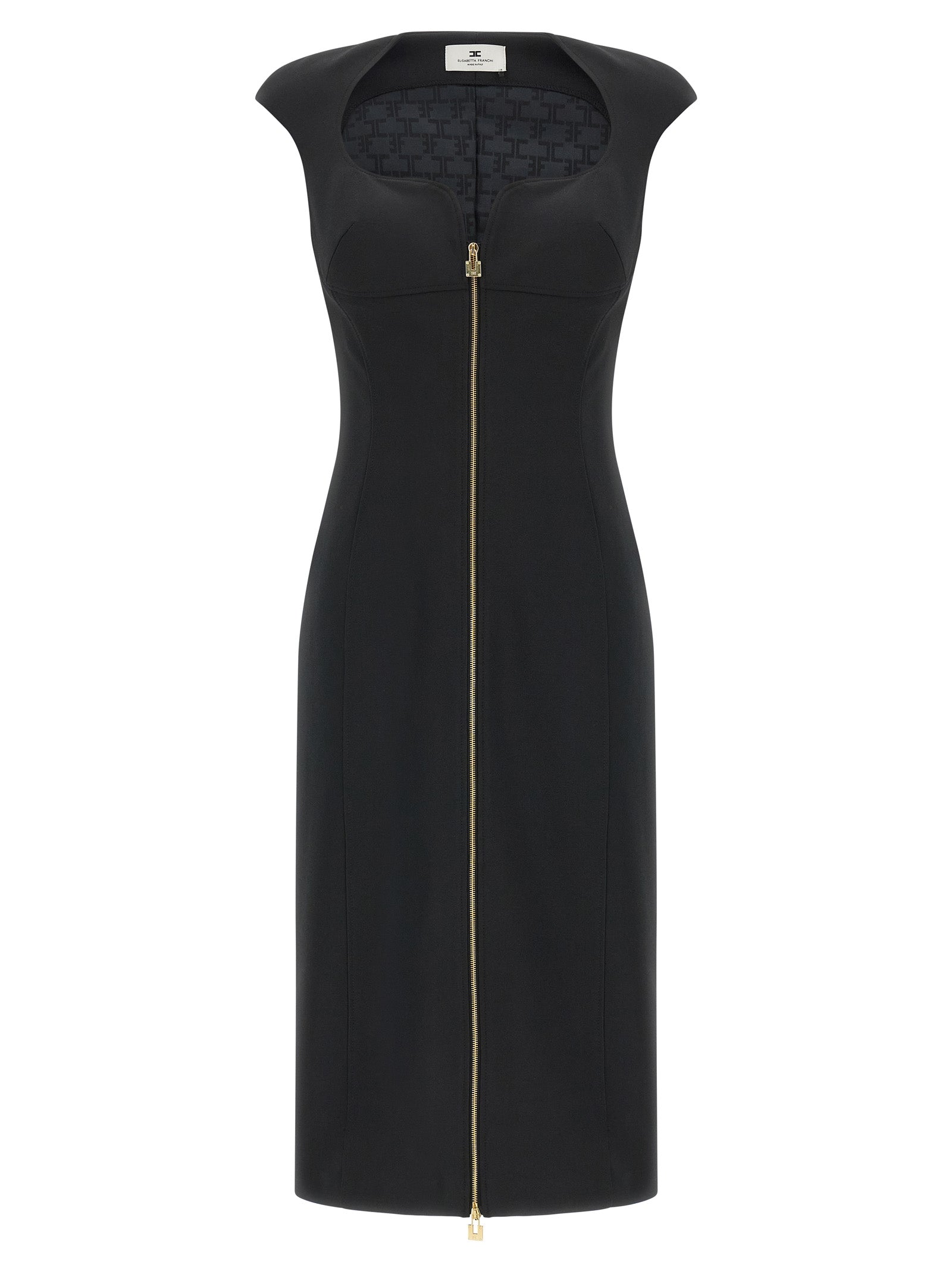 Elisabetta Franchi Heart-Shaped Neckline Dress